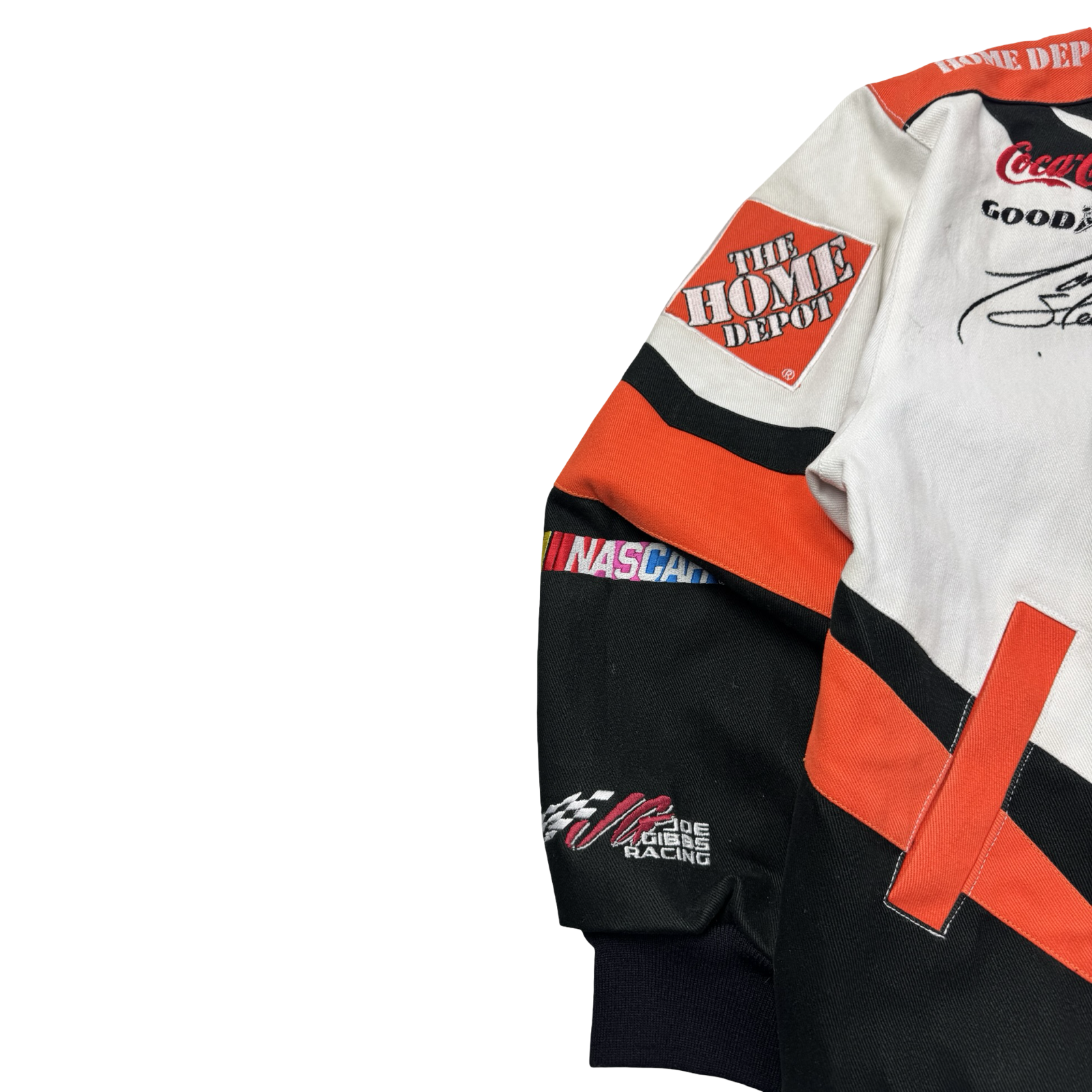 2005 Home Depot #20 Tony Stewart Jeff Hamilton NASCAR Jacket
