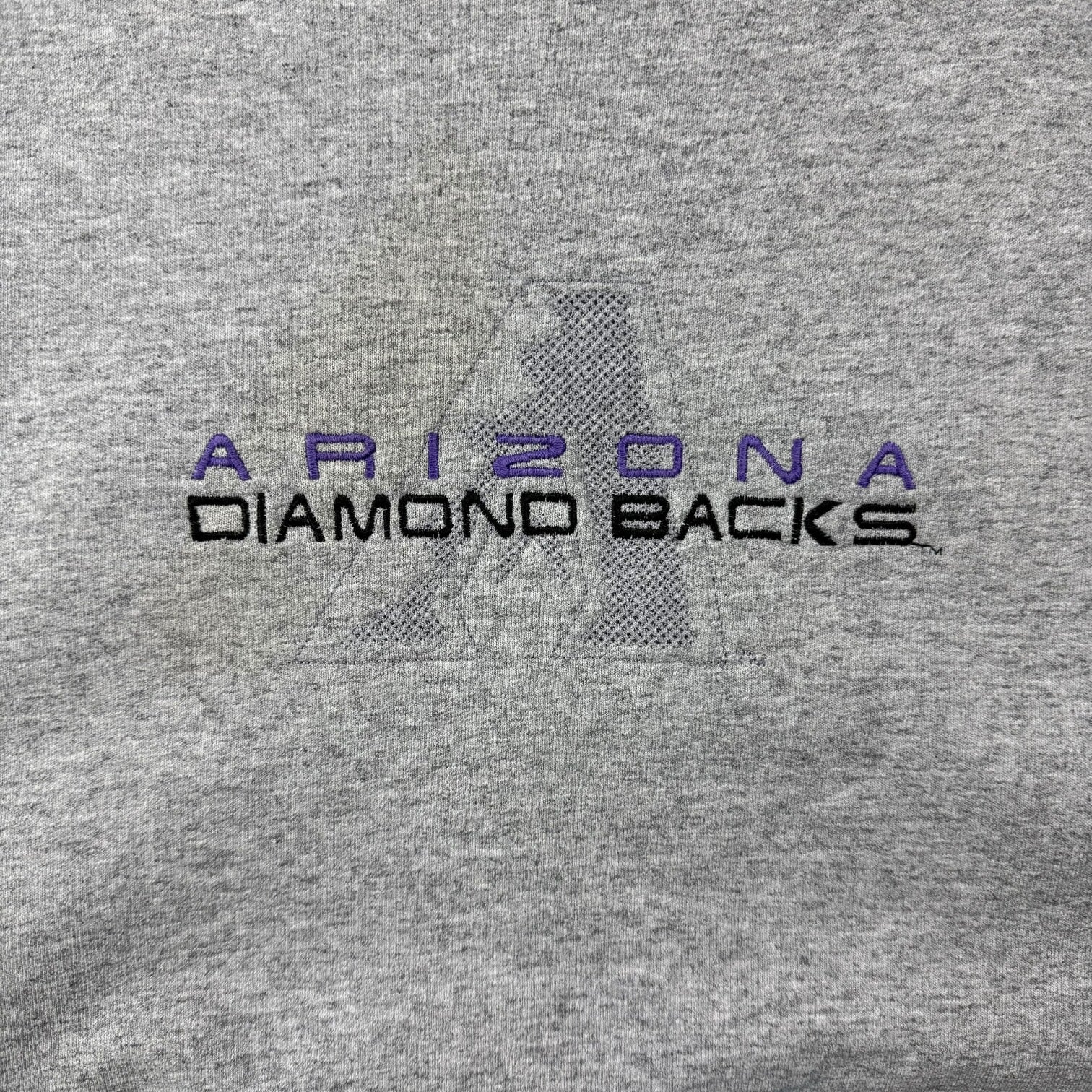 2001 World Series Arizona Diamondbacks Crewneck Grey