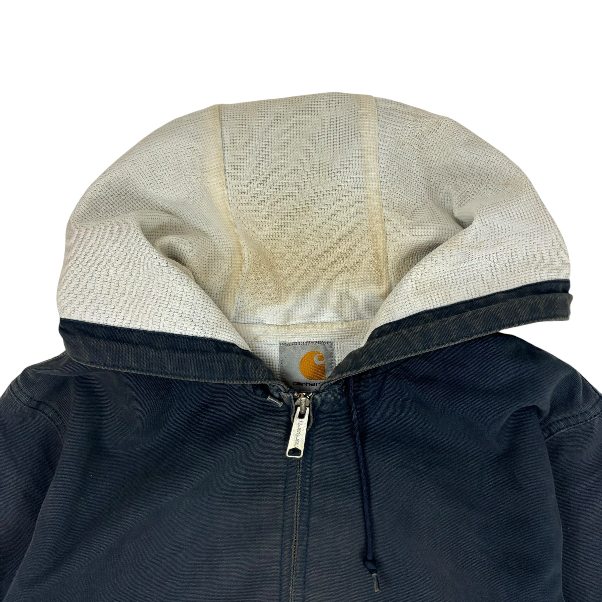 Vintage Carhartt Hooded Jacket Navy