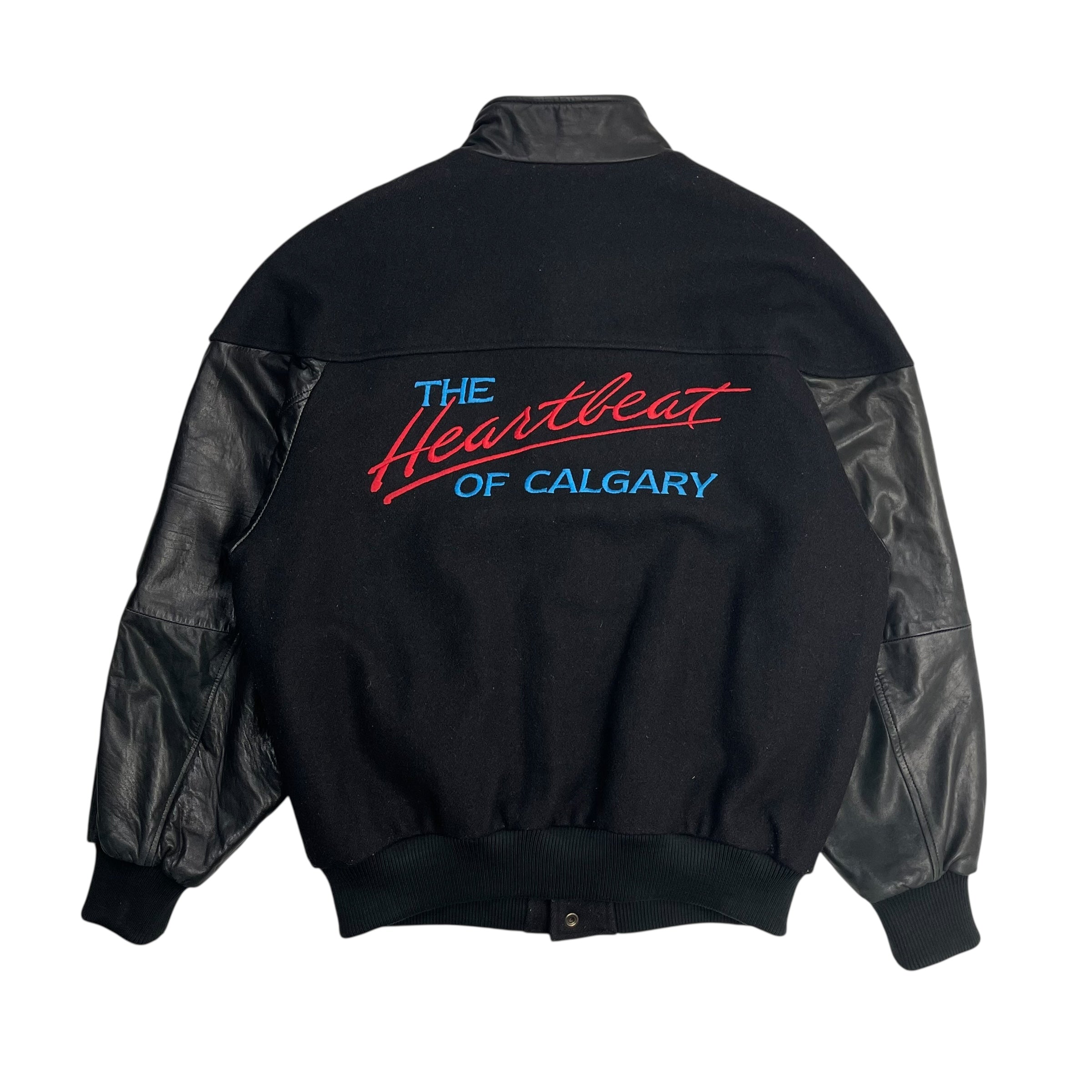 Vintage Chevrolet “The Heartbeat Of Calgary” Letterman Jacket