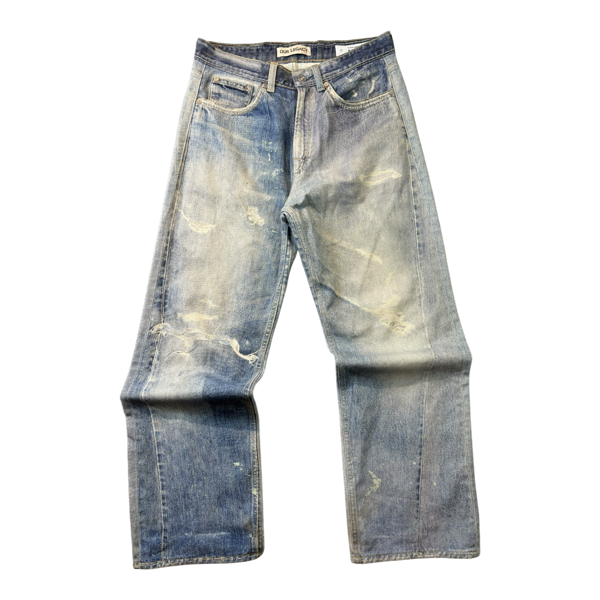 Our Legacy Third Cut Digital Denim Blue