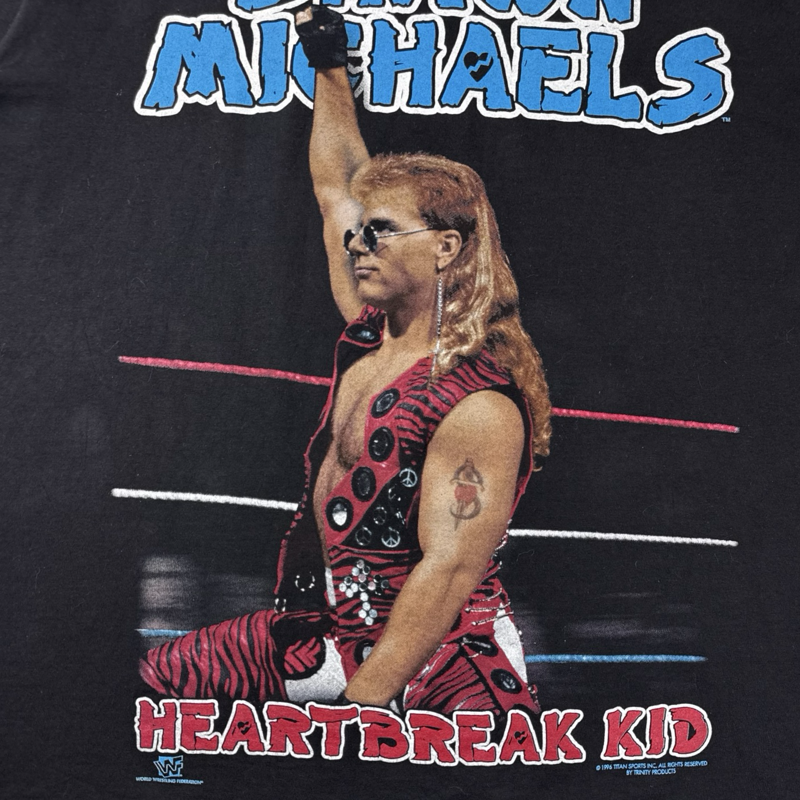 1993 WWF Shawn Michaels “The Heartbreak Kid” T-Shirt