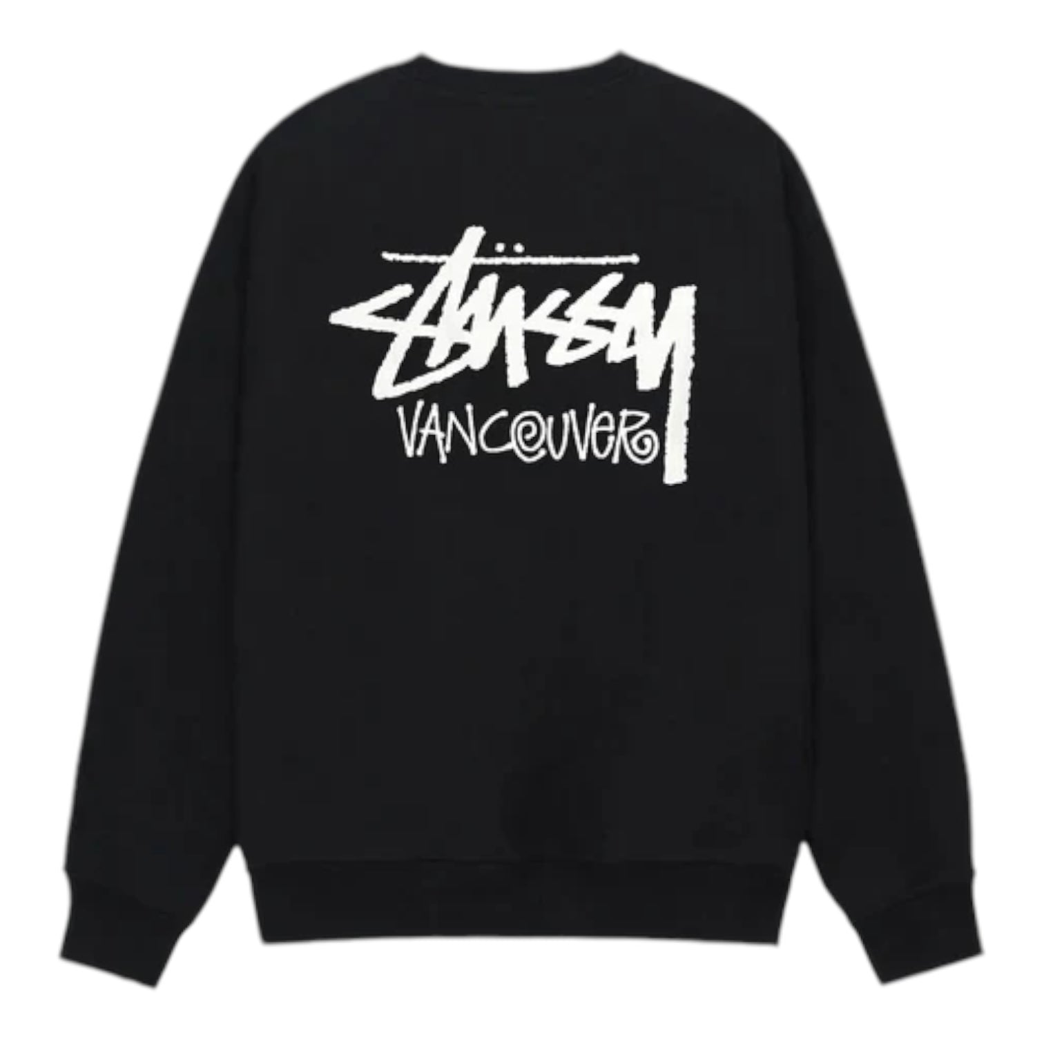 Stüssy Vancouver Chapter Crewneck Black