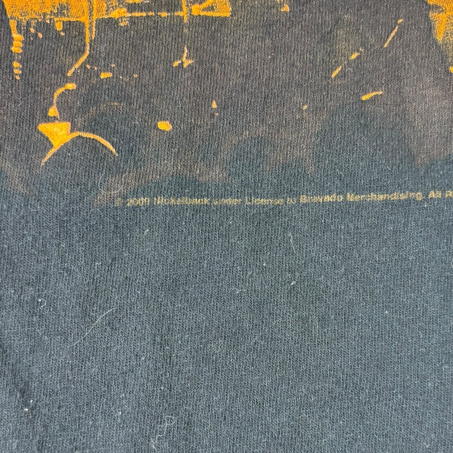 Vintage 2009 Nickelback Tour T-Shirt Black