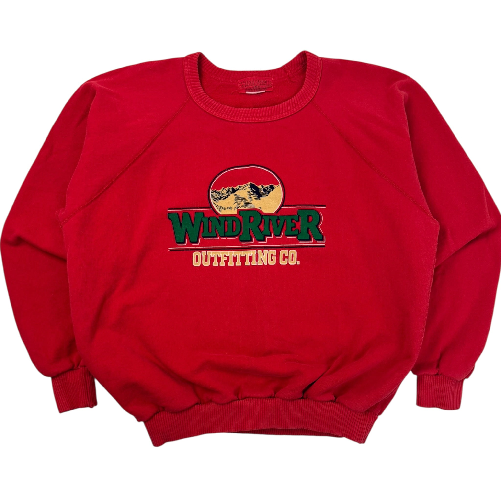 Vintage Windriver Lifted Font Crewneck