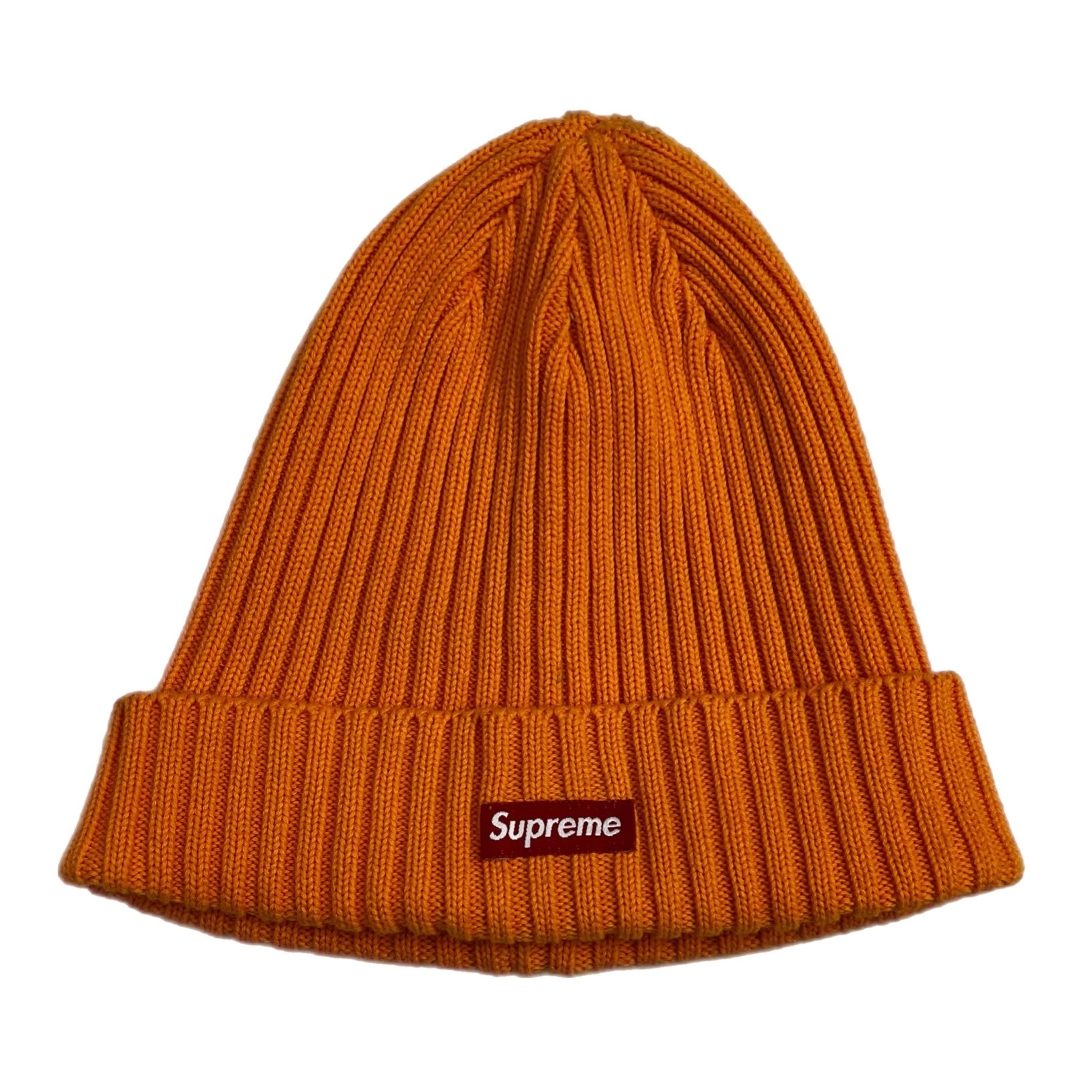Supreme Over Dyed Beanie Tangerine SS20