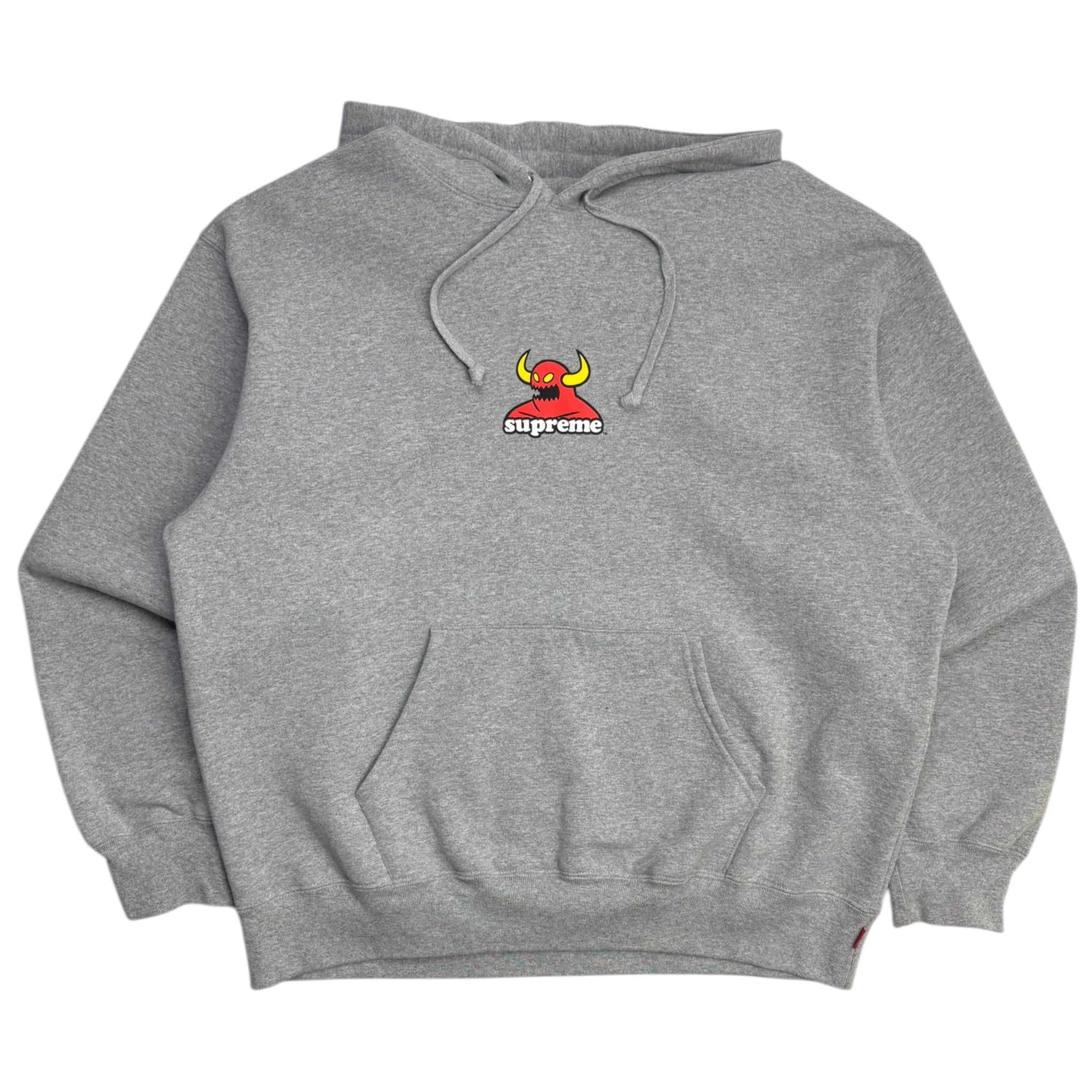 Supreme x Toy Machine Hoodie Grey