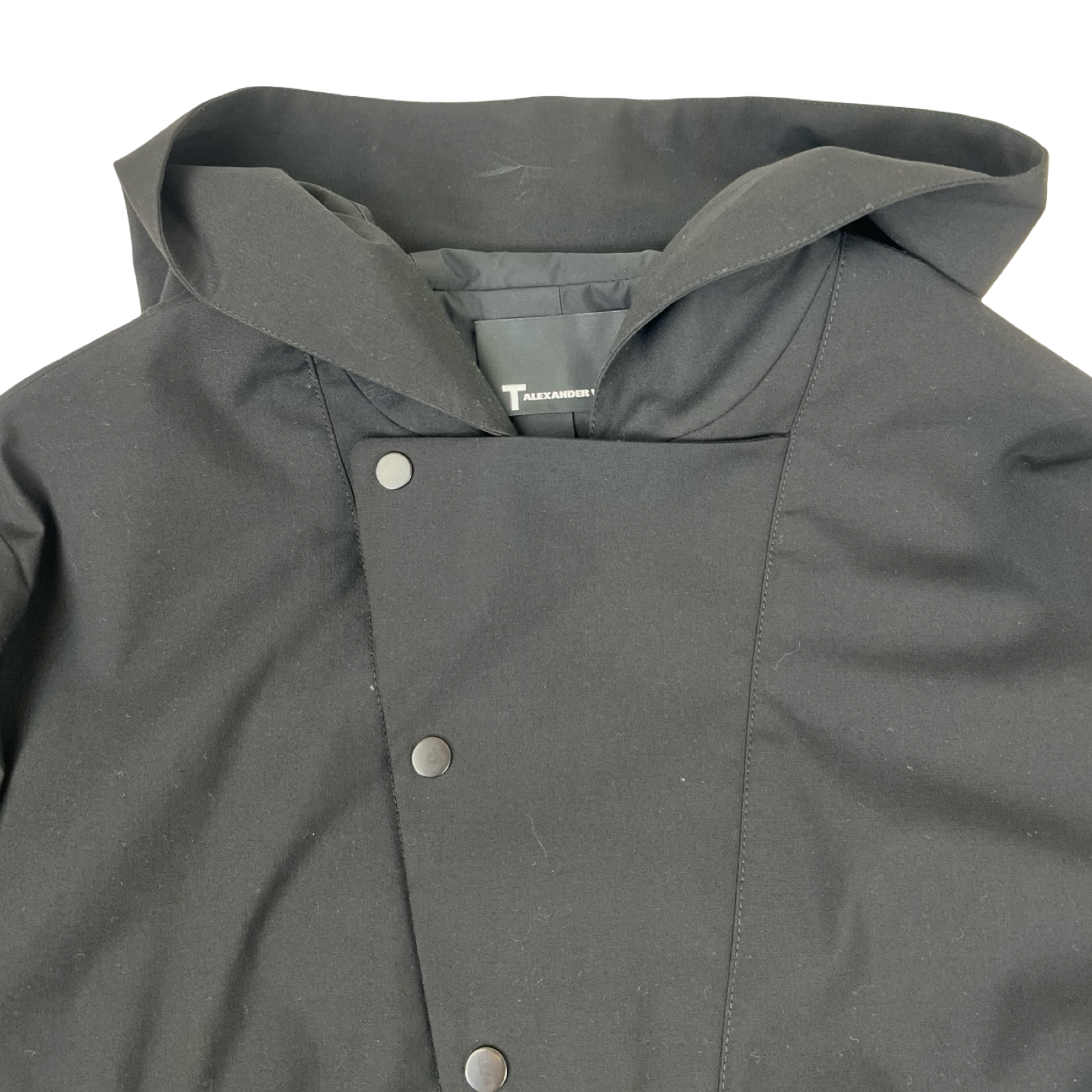 Sleek T by Alexander Wang Technical Anorak Jacket Black