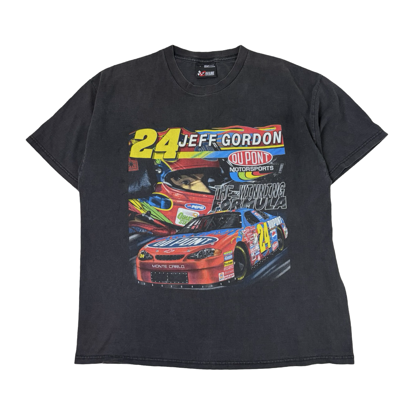 Vintage Jeff Gordon 24 Nascar T-Shirt Black