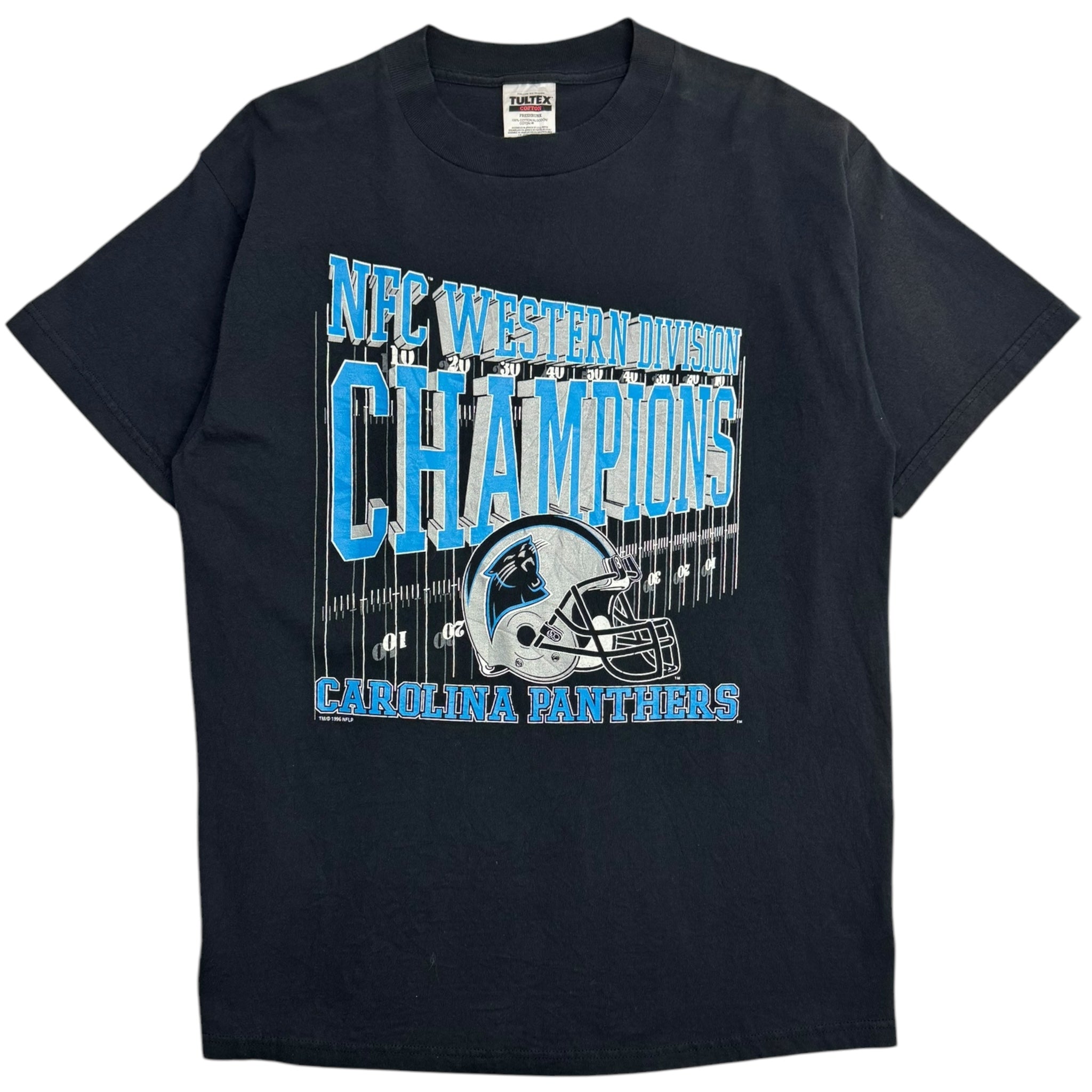 1996 Carolina Panthers NFC Western Division Champions T-Shirt