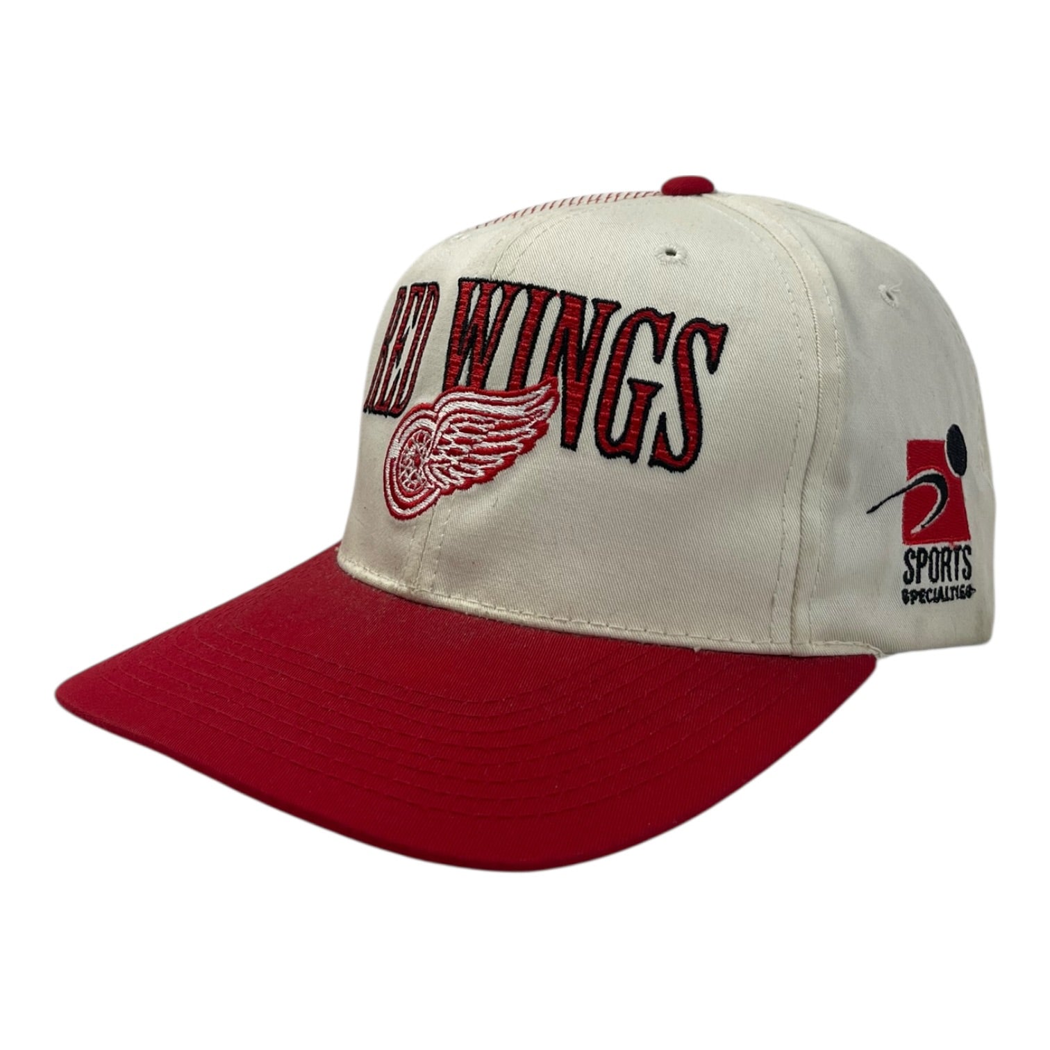 Vintage Detroit Red Wings Laser Sports Specialties Hat