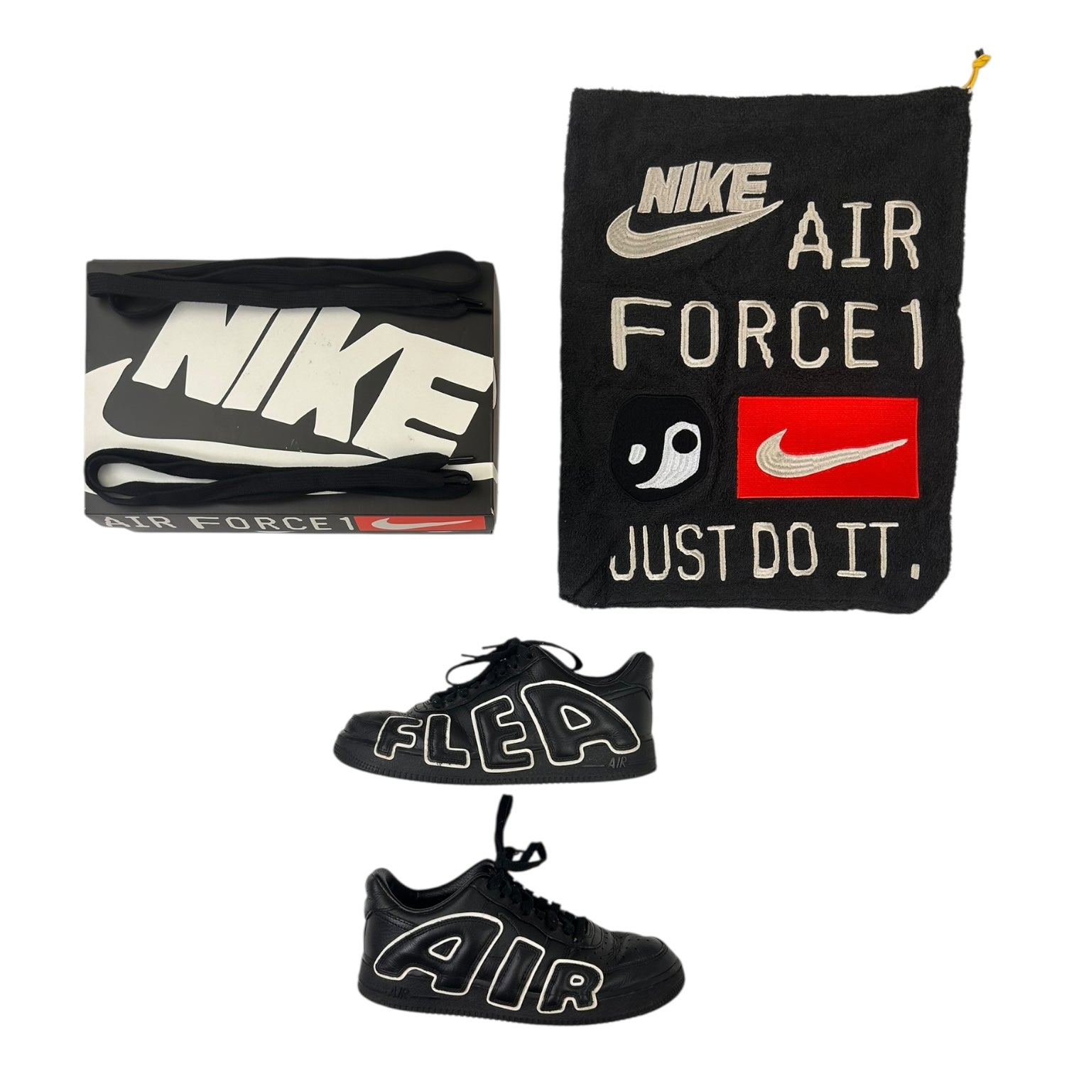 Nike X Cactus Plant Flea Market Air Force 1’s Black