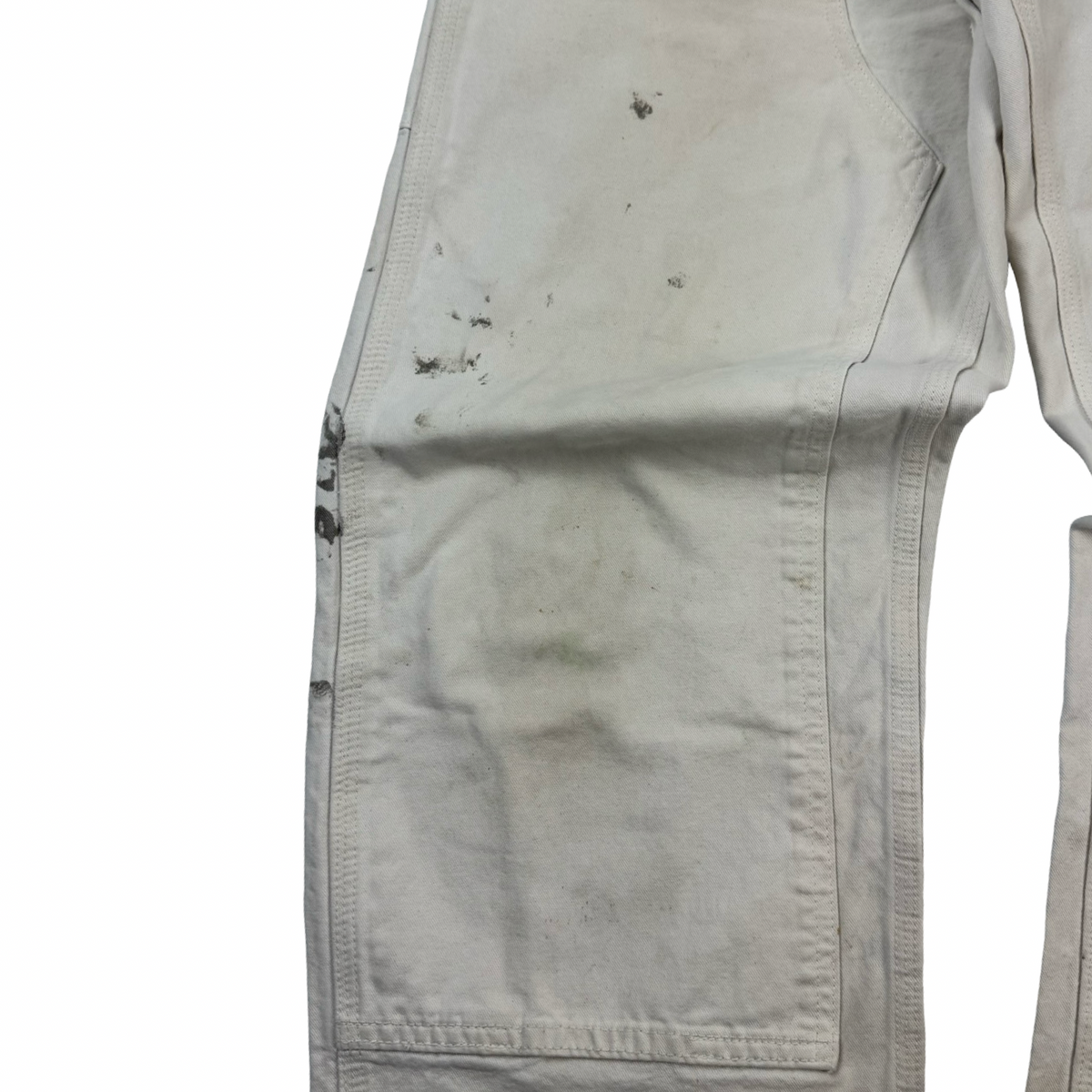 Vintage Carhartt Double Knee Bottoms White