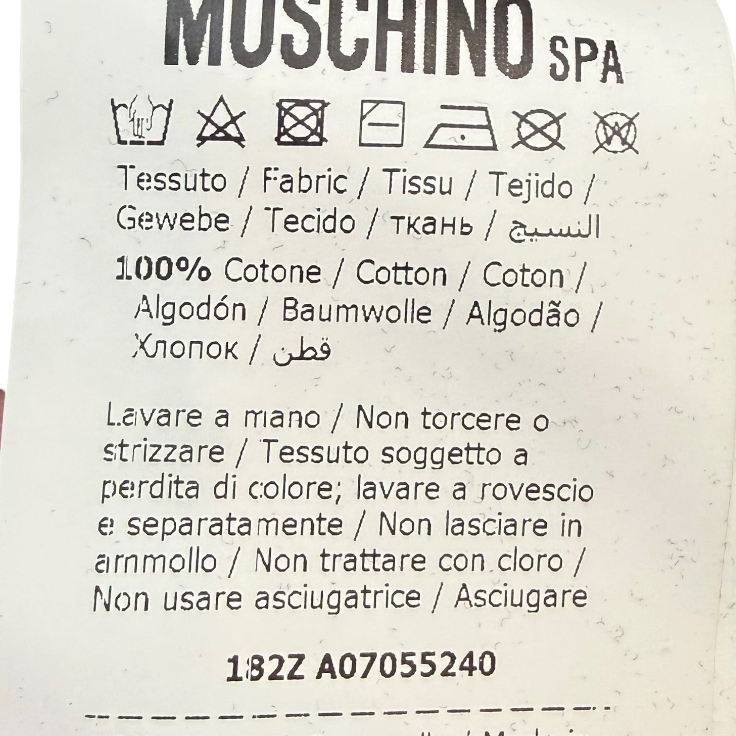 Moschino Logo Tee Black