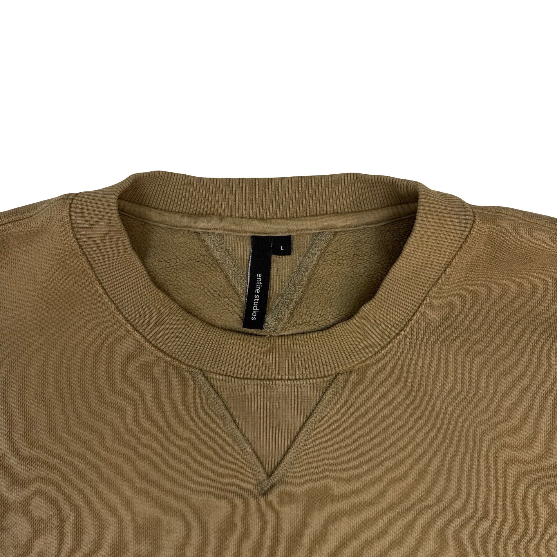 Entire Studios Organic Cotton Sweatshirt Brown