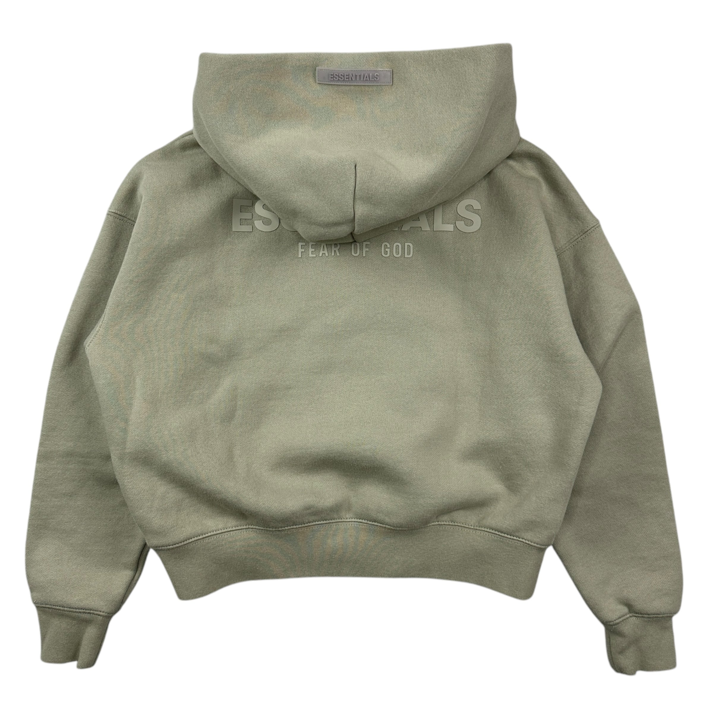 Fear Of God Essentials Kids Hoodie Concrete
