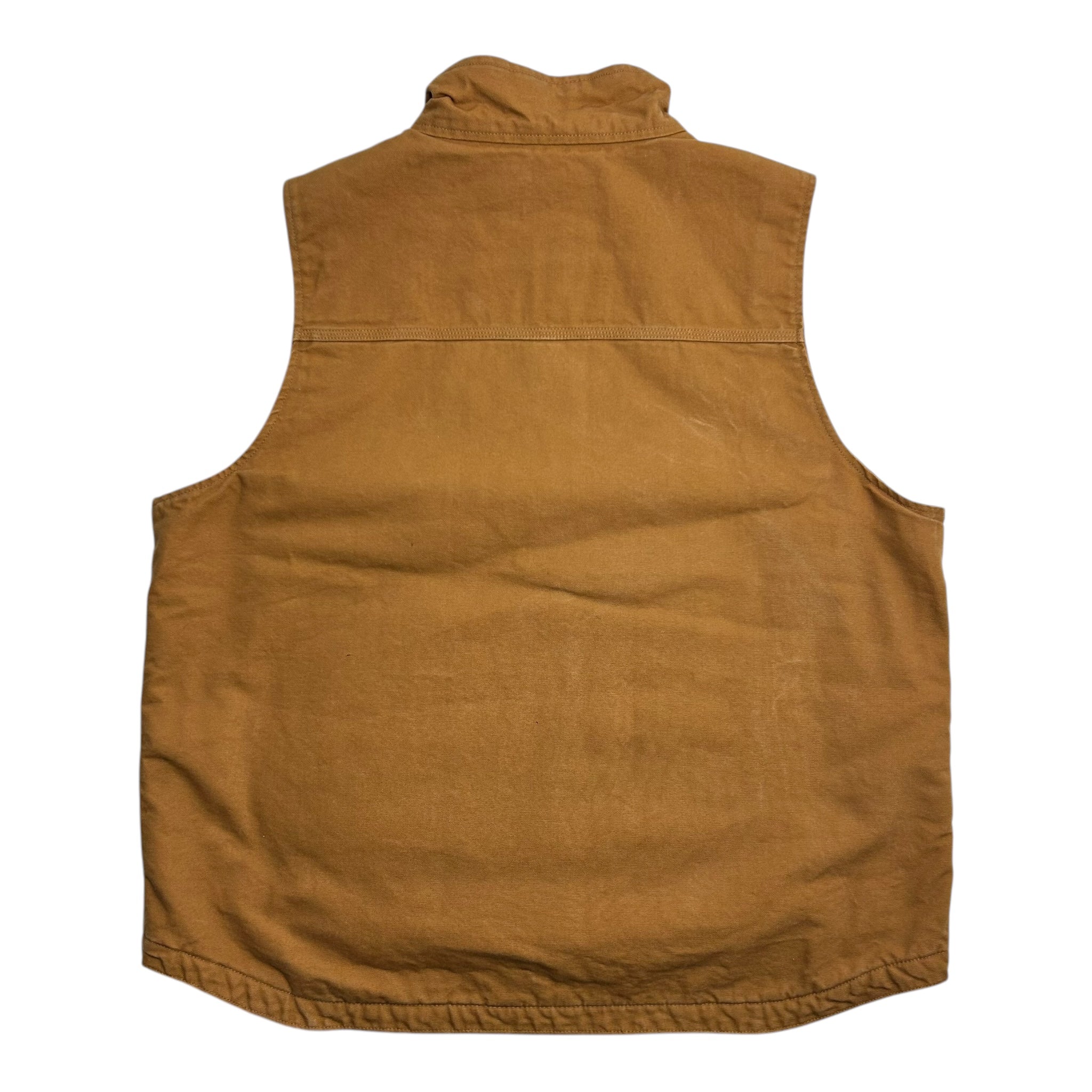 Carhartt Sherpa Lined Mockneck Vest Brown