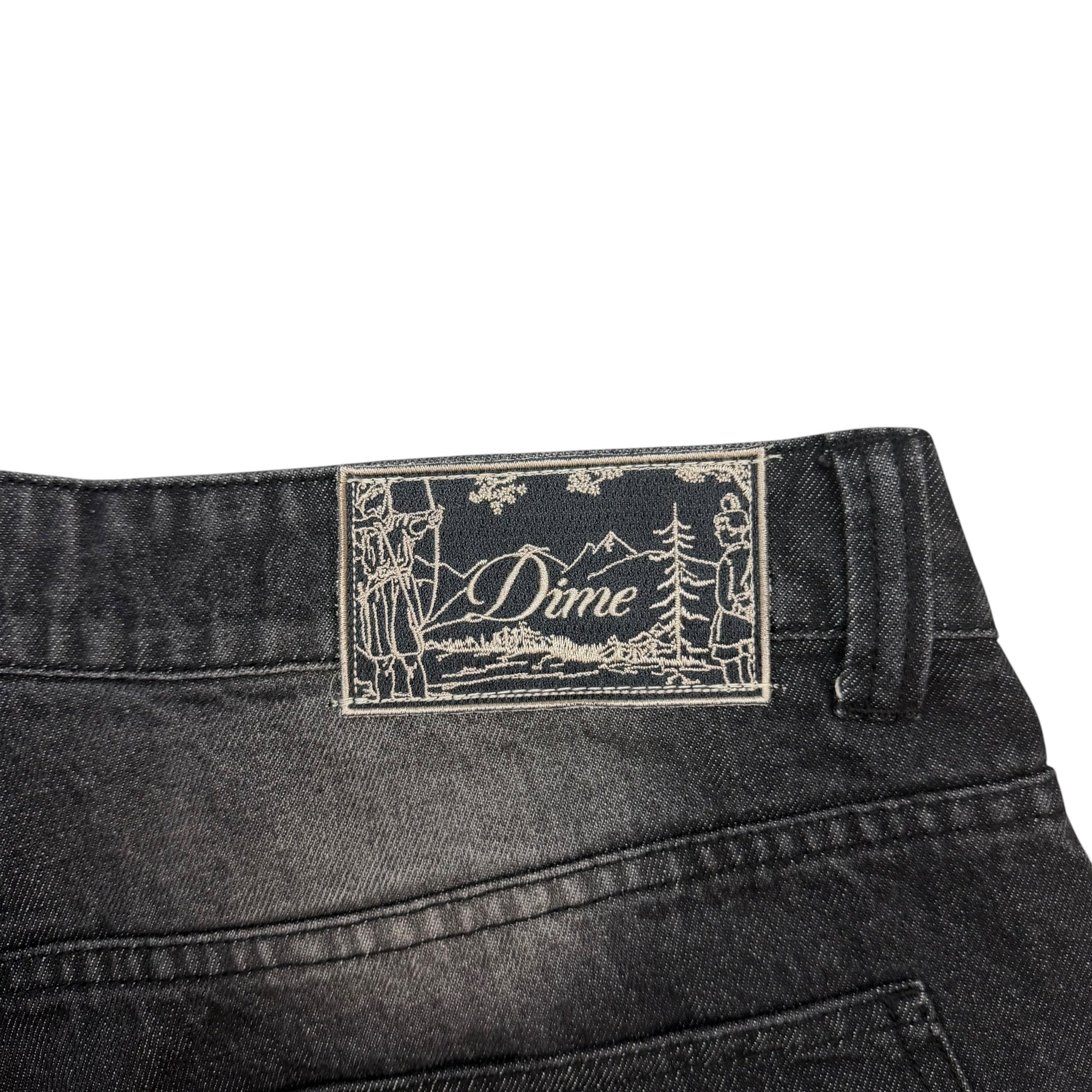 Dime Classic Baggy Denim Pants Black