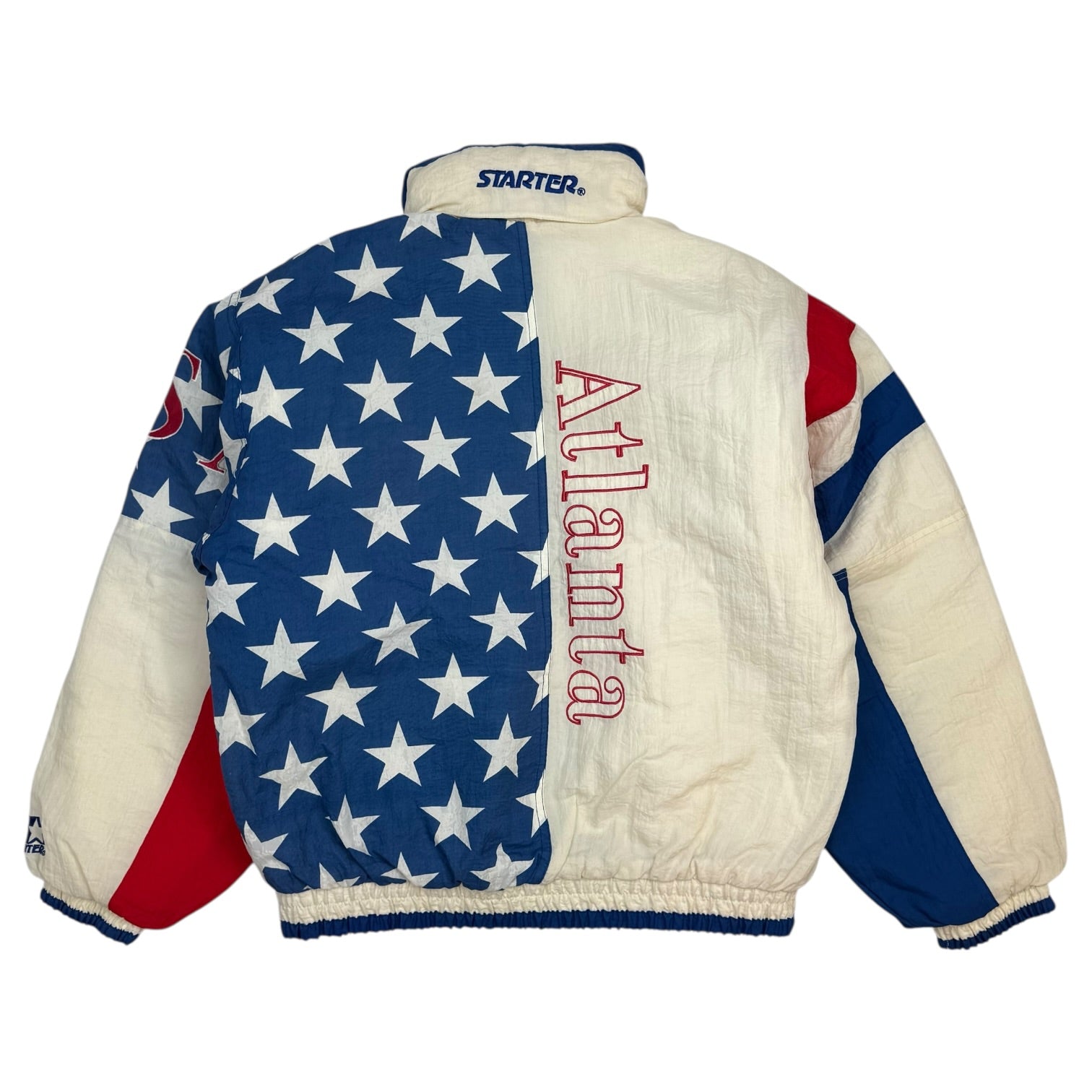 1996 Starter Atlanta Olympics USA Jacket Red/White/Blue