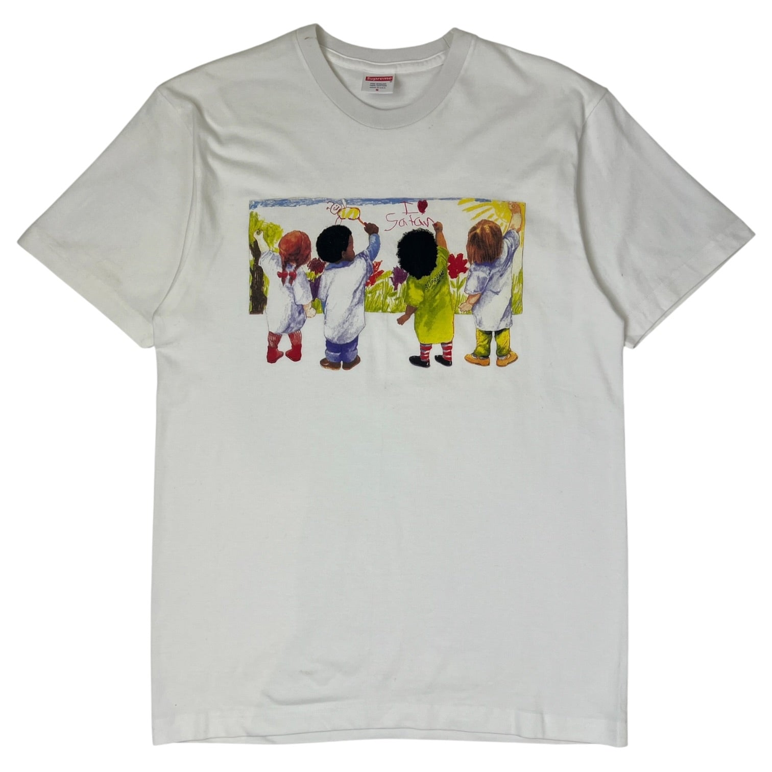 Supreme Kids Tee White