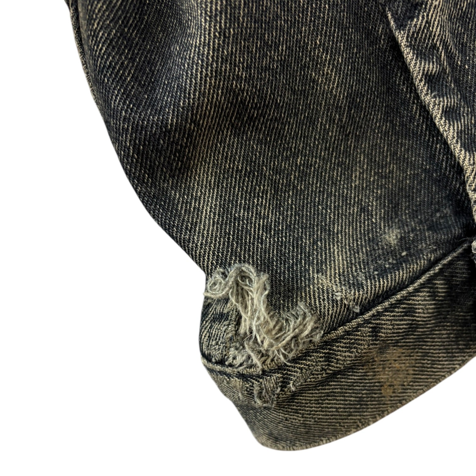 Vintage GWG Denim Trucker Jacket Faded Black