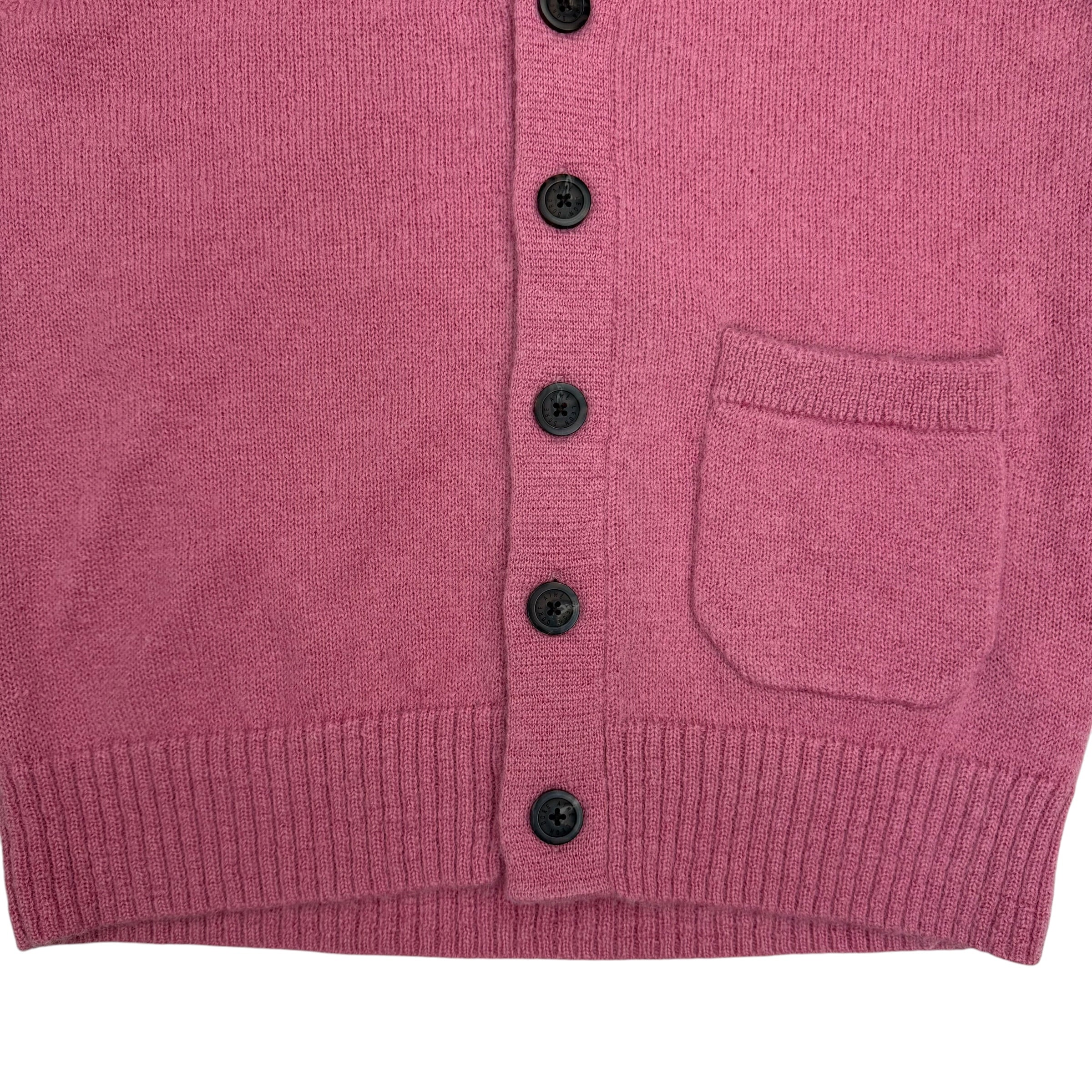 Aimé Leon Dore Mohair Cardigan Heather Rose