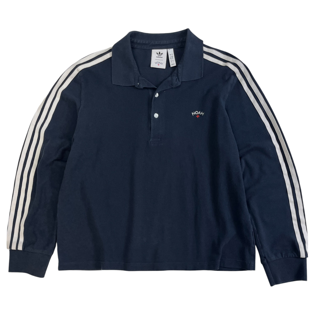 Adidas x Noah Long-Sleeve Polo Shirt