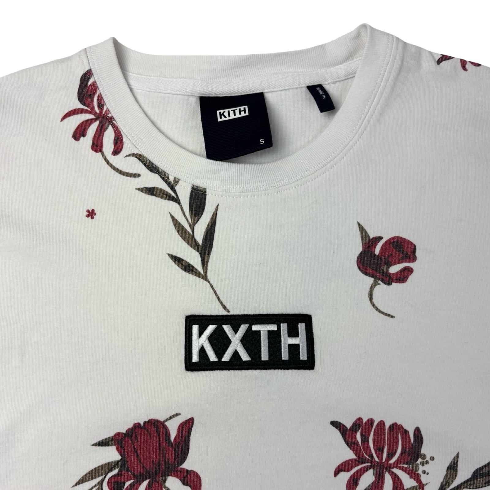 Kith Summer Floral Tee White