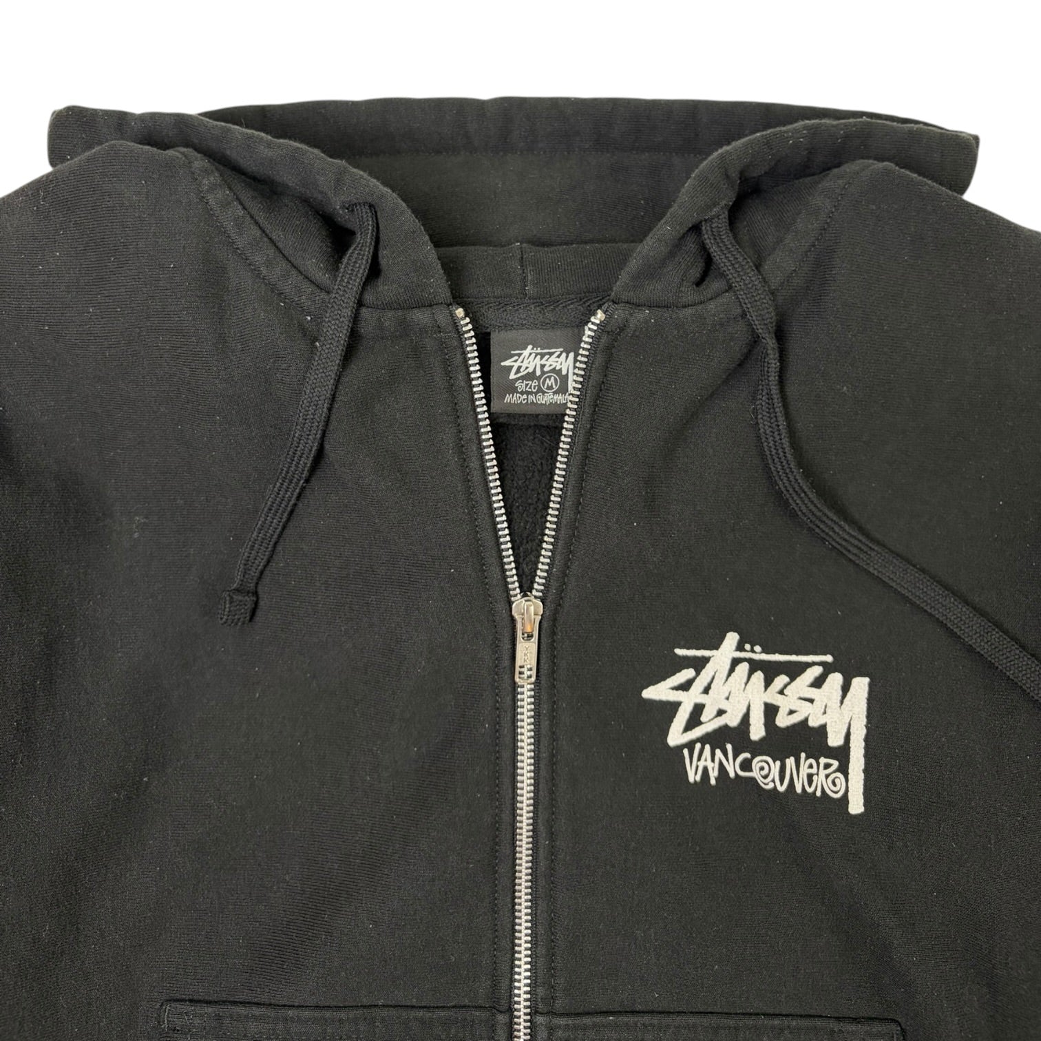 Stussy Vancouver Chapter Zip Up Sweatshirt Black