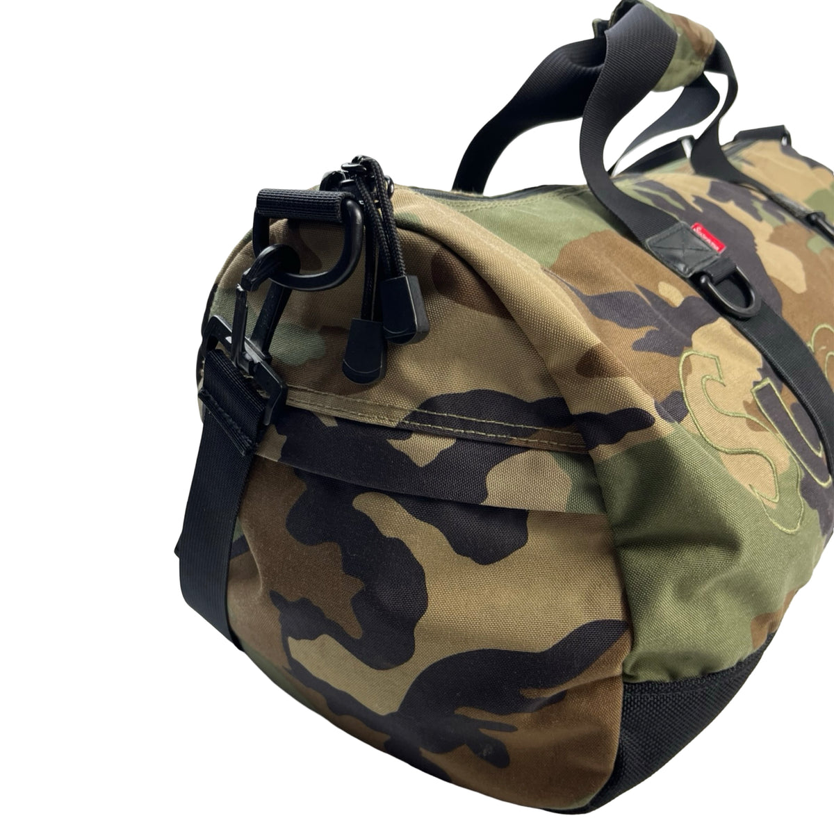 Supreme Contour Duffle Bag Woodland Camo