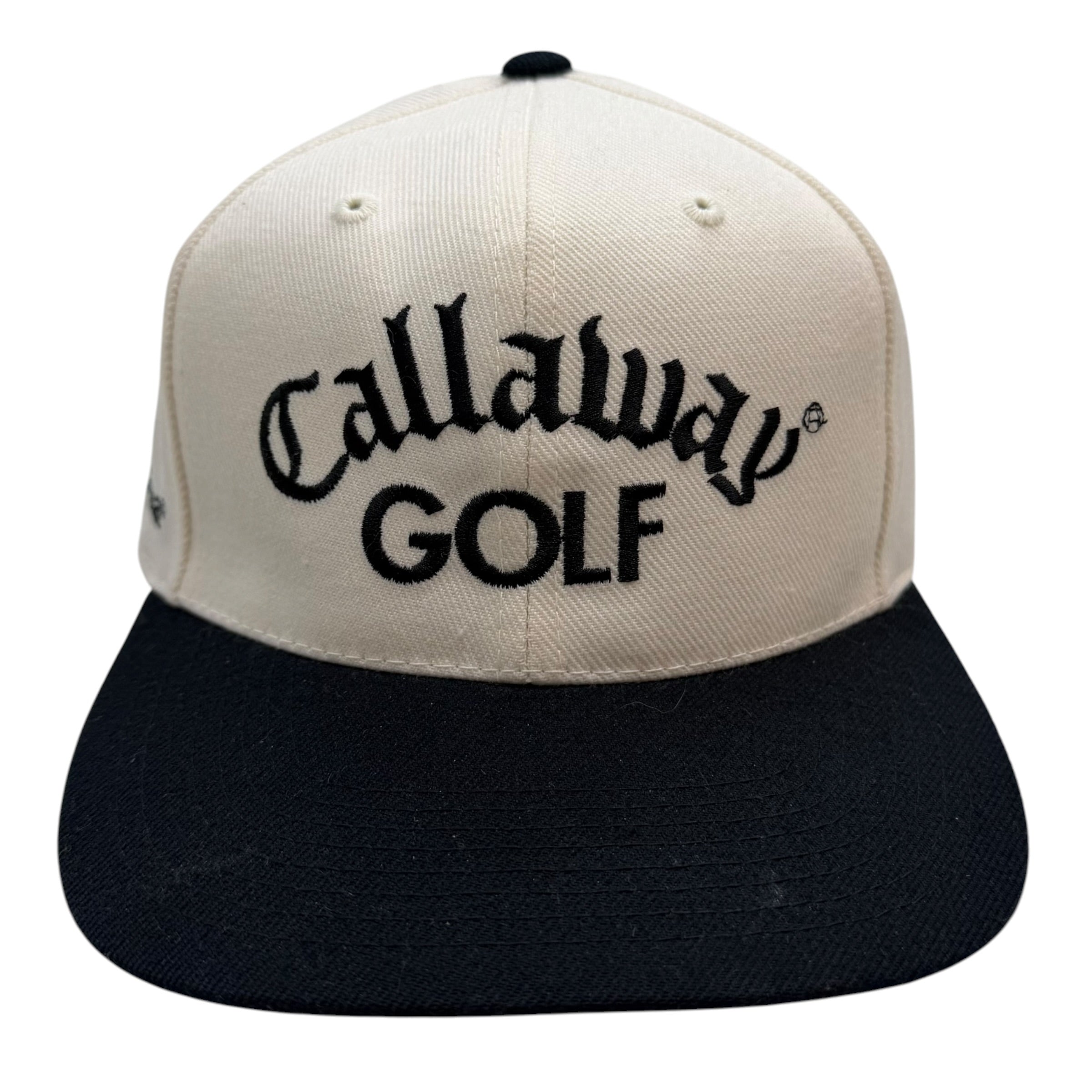Vintage Calloway Golf Classic Adjustable Hat Ivory