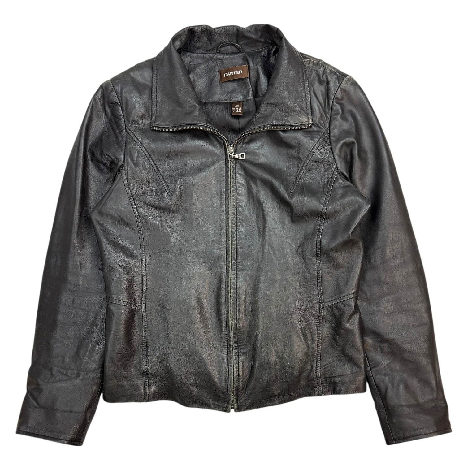 Vintage Women's Danier Leather Jacket Black