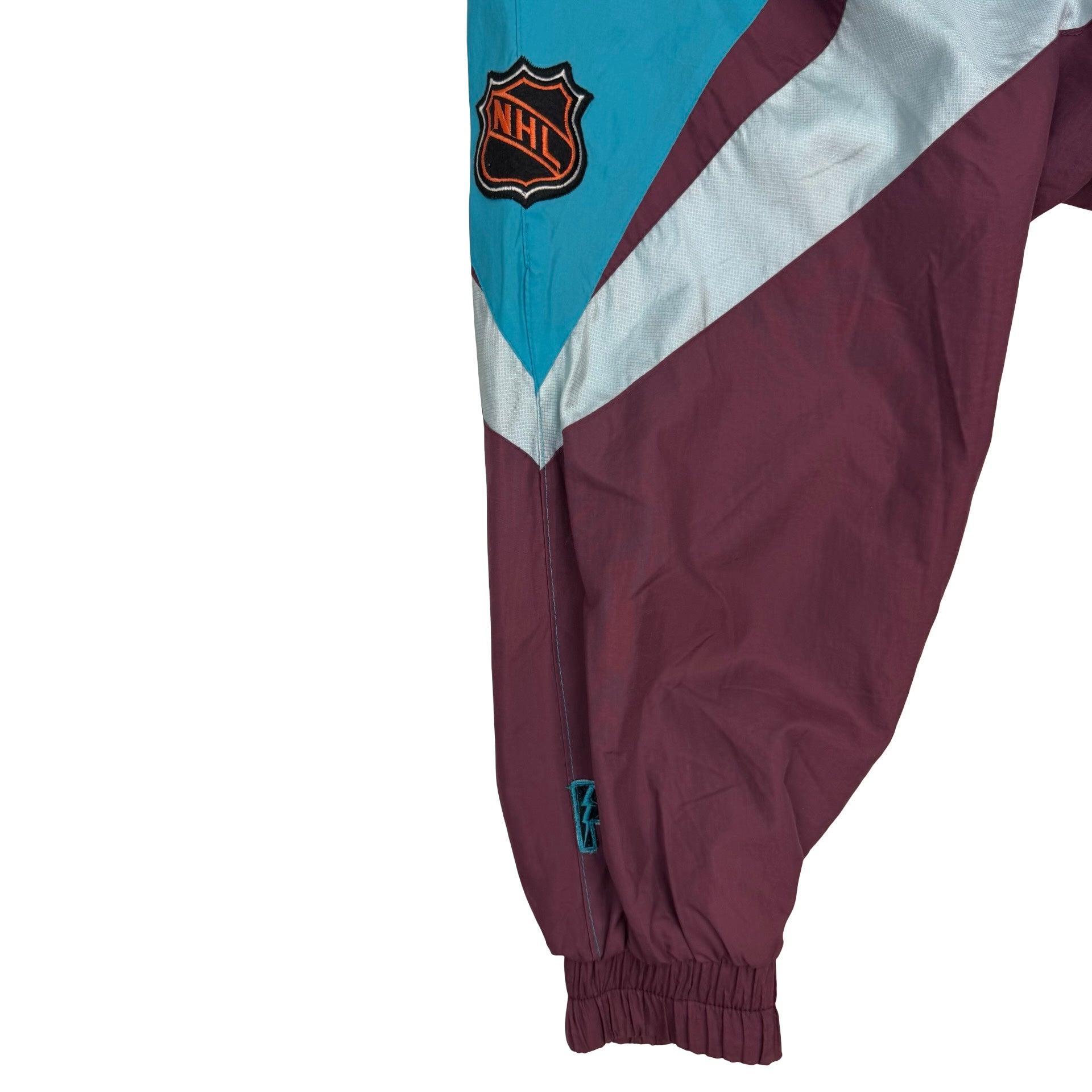 Vintage NHL Anaheim Mighty Ducks Zip Up Jacket Purple/Blue