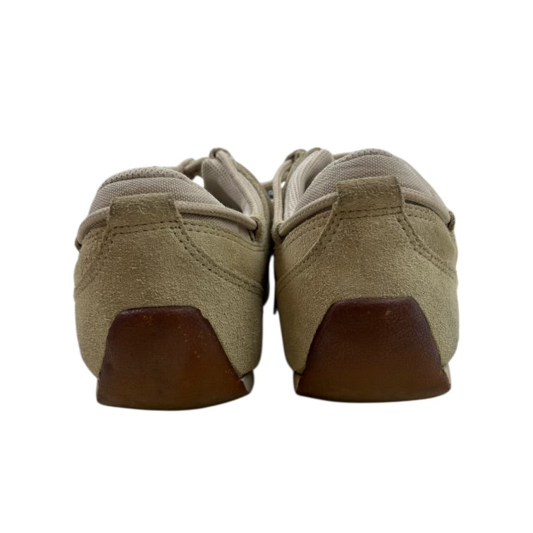 Versace Versus Suede Athletic Sneaker Tan