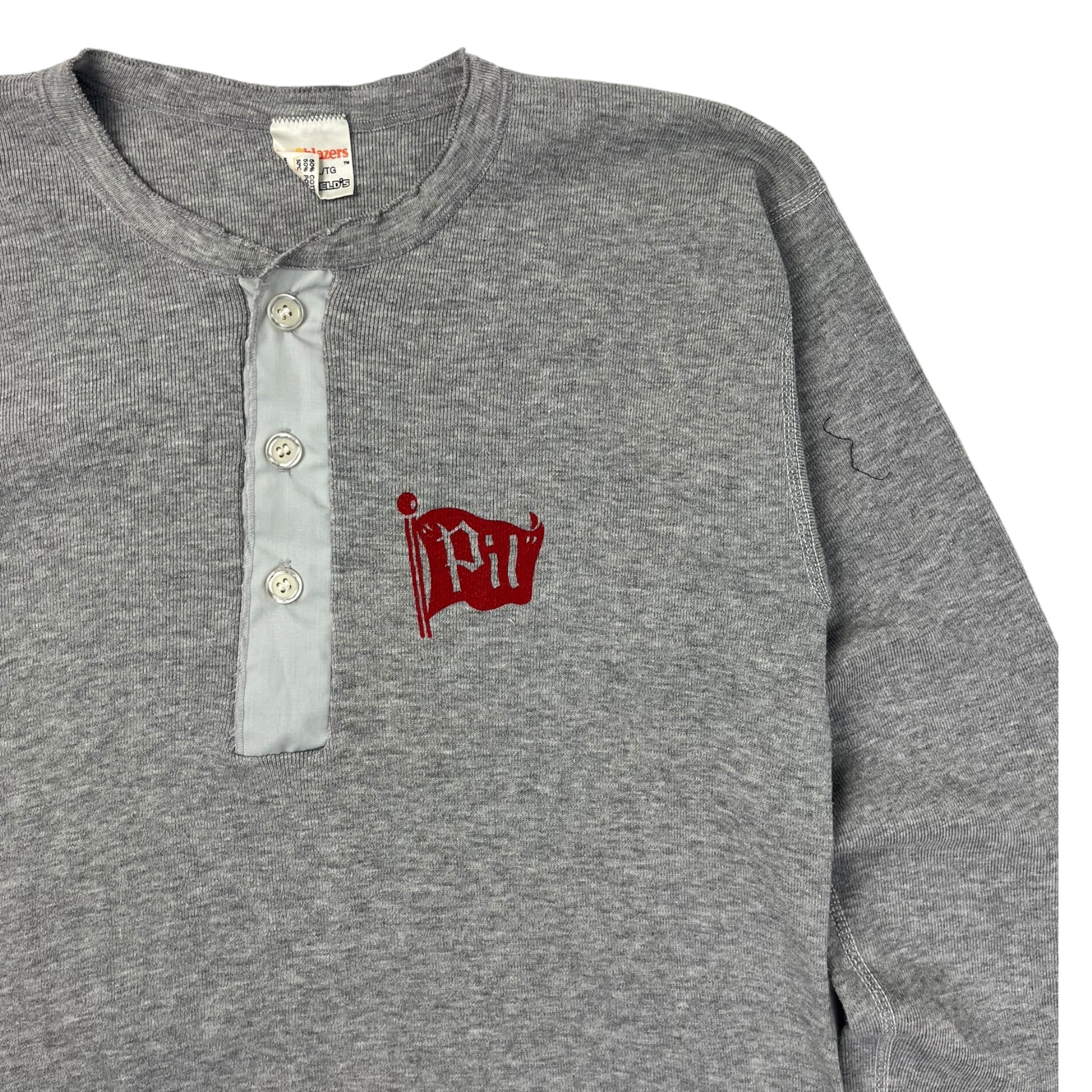 Vintage Pilsner Beer Thermal Henley Shirt