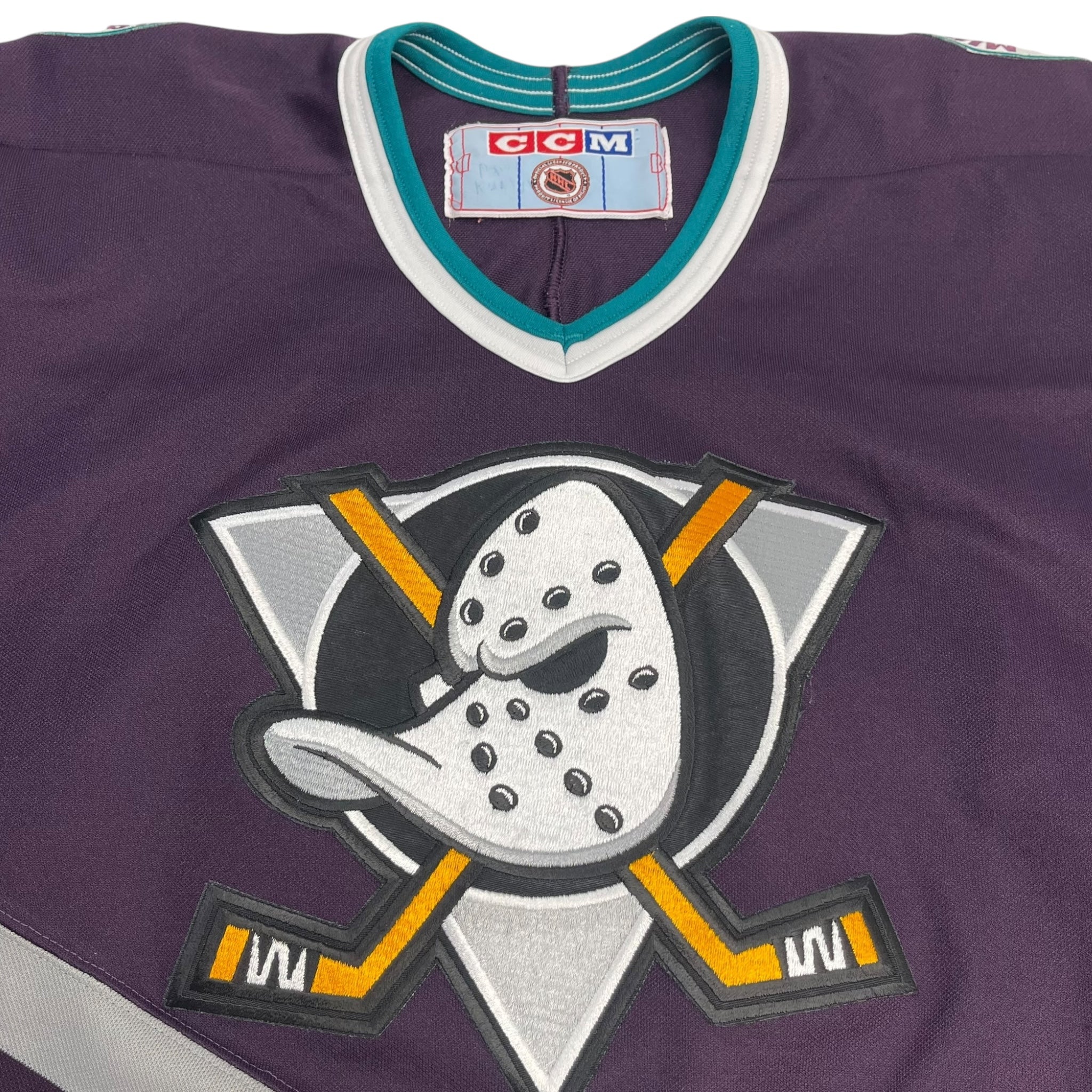 Vintage Anaheim Mighty Ducks CCM Home Jersey