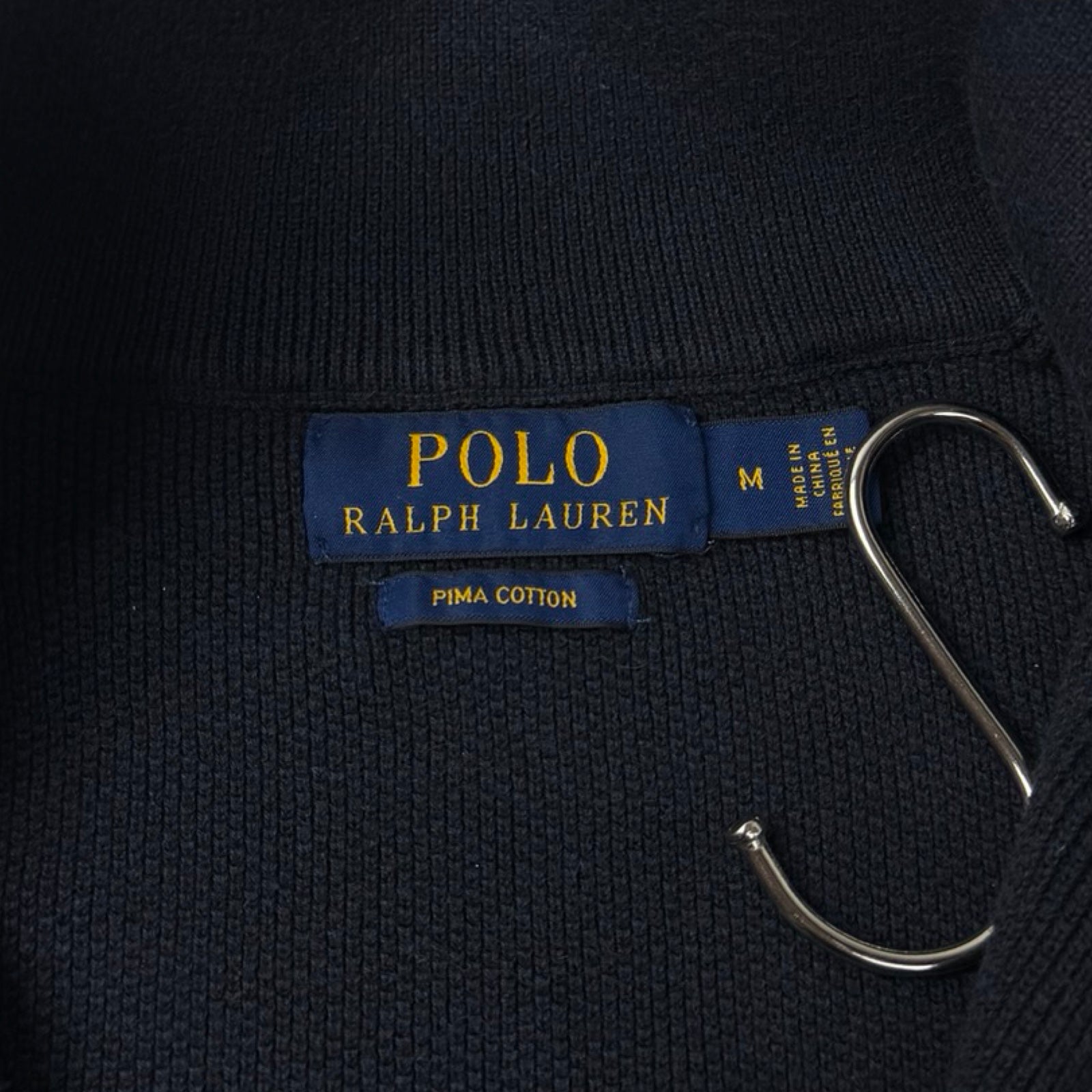 Polo Ralph Lauren Quarter Zip Sweater Navy