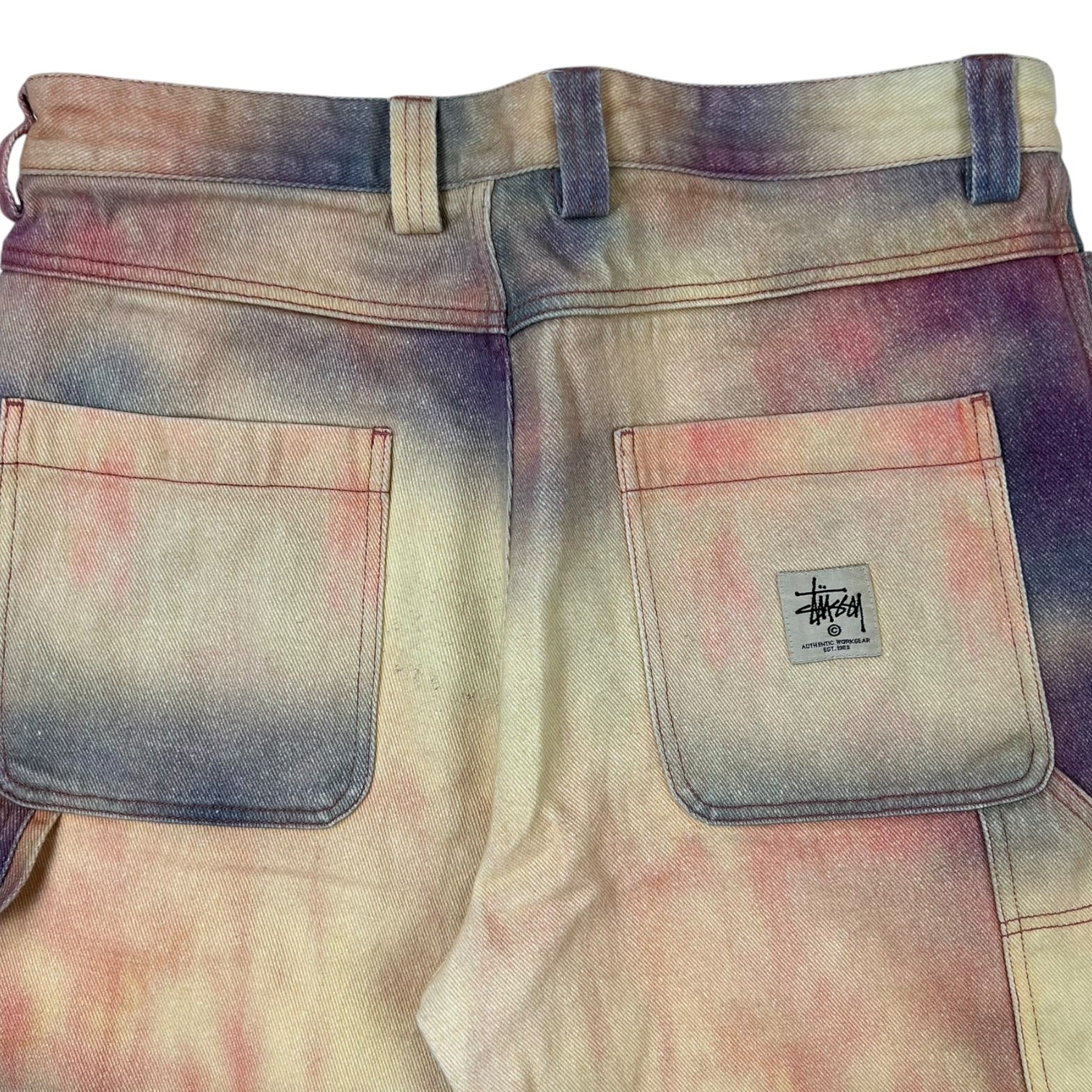 Stussy Watercolour Double Knee Pant Tie-Dye