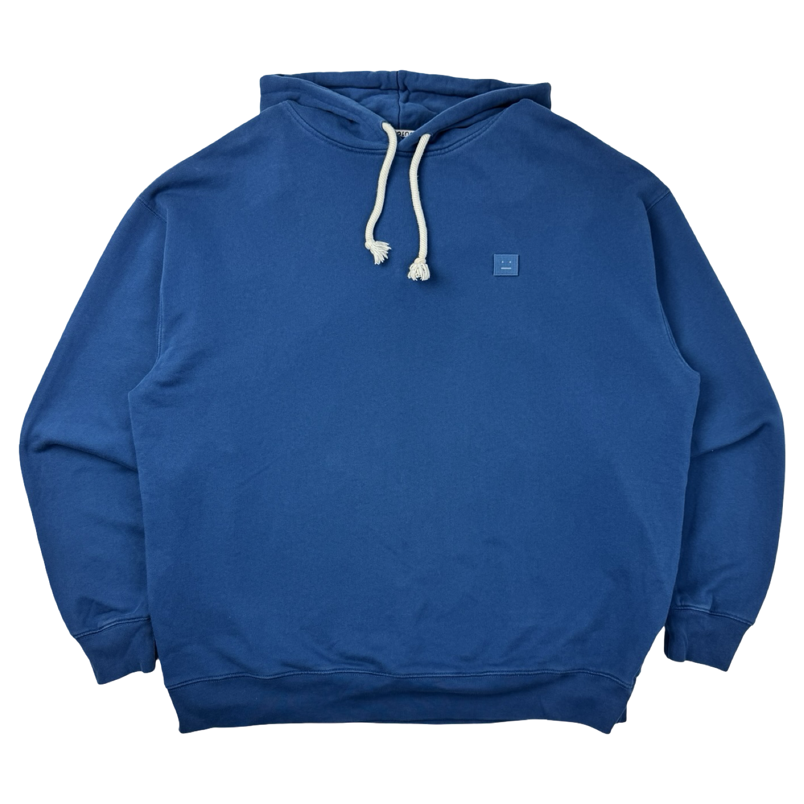 Acne Studios Smiley Hoodie Blue
