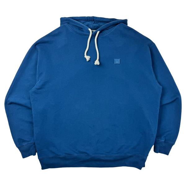 Acne Studios Smiley Hoodie Blue