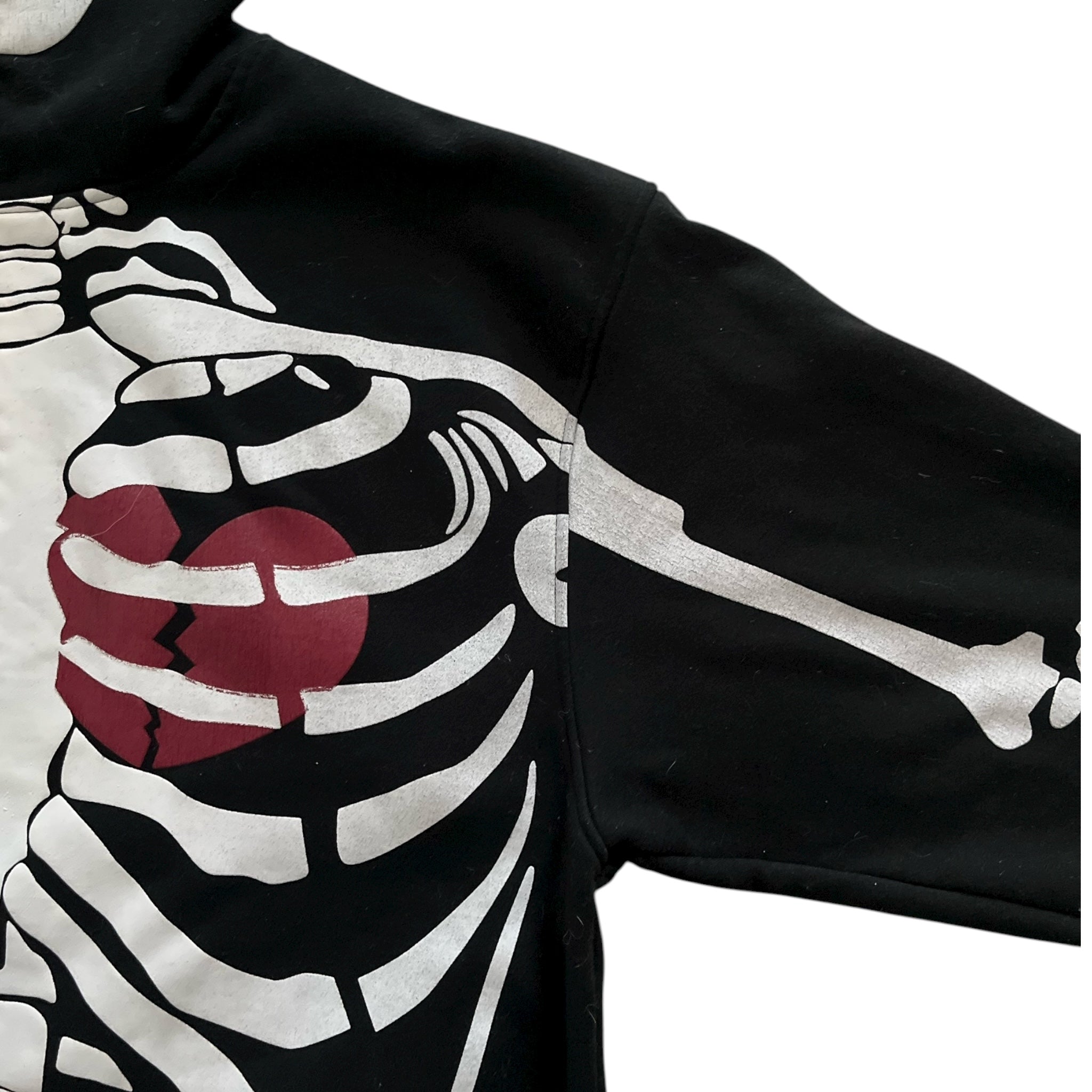 Vintage Y2K Mecca Jeans Skeleton Full Zip Hoodie