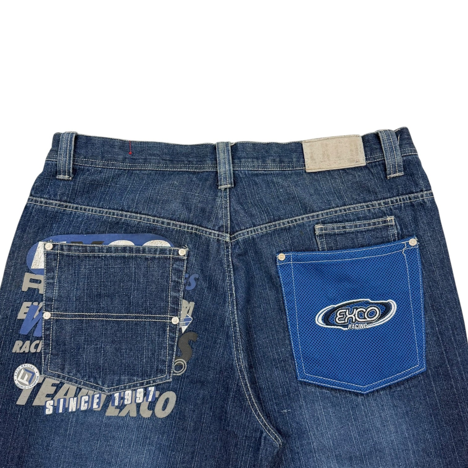 Vintage EXCO Baggy Denim Pants Dark Wash