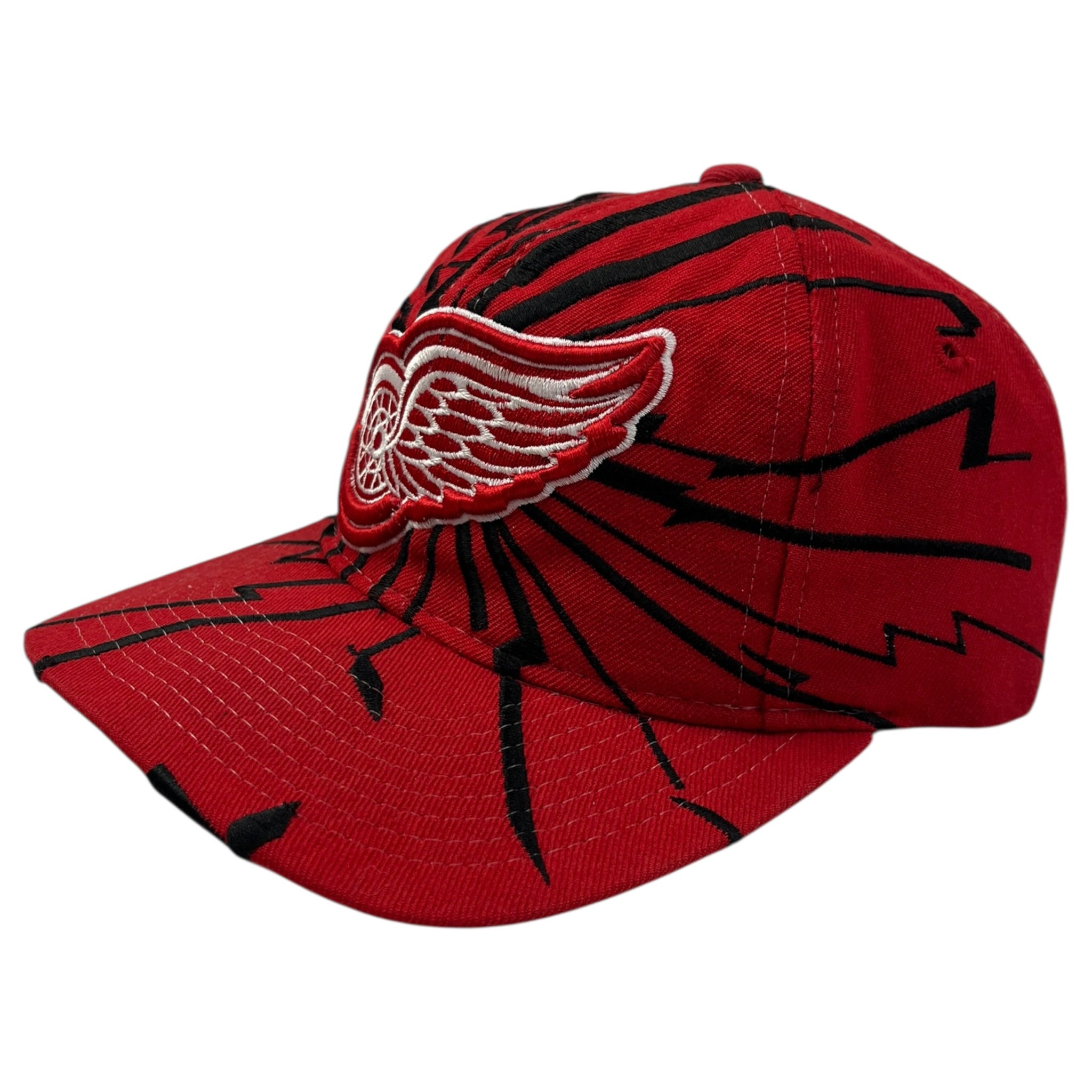 Vintage Detroit Red Wings Collision Starter Snapback