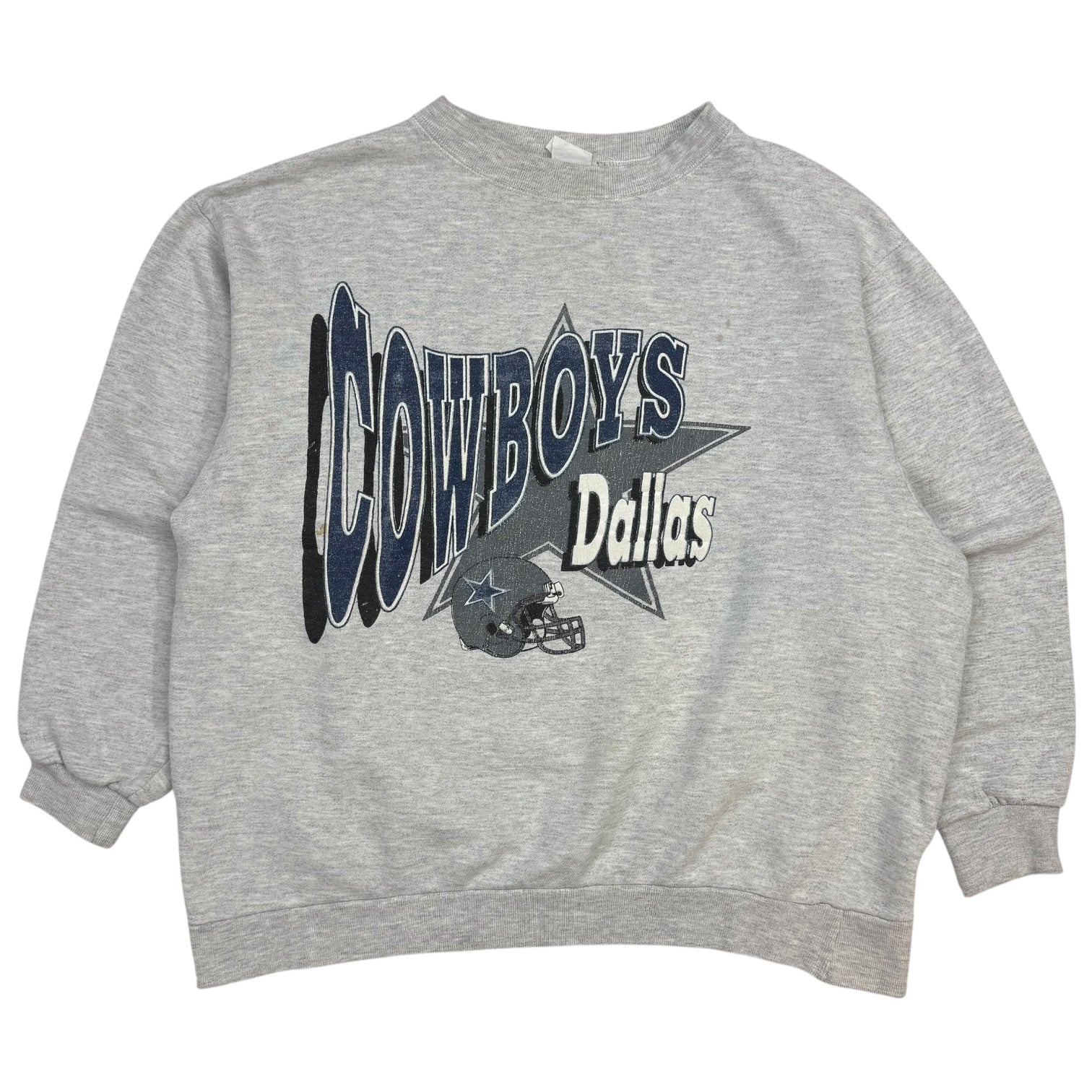 Vintage Dallas Cowboys Crewneck Grey