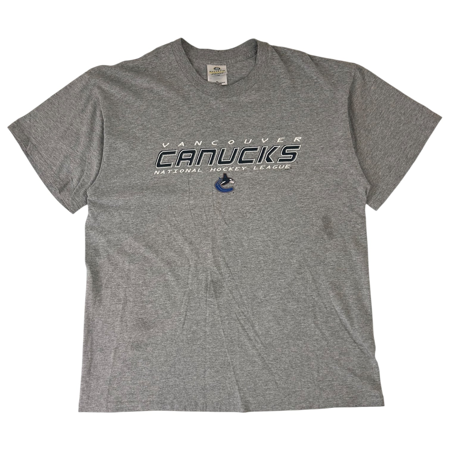 Vintage Vancouver Canucks T-Shirt Grey