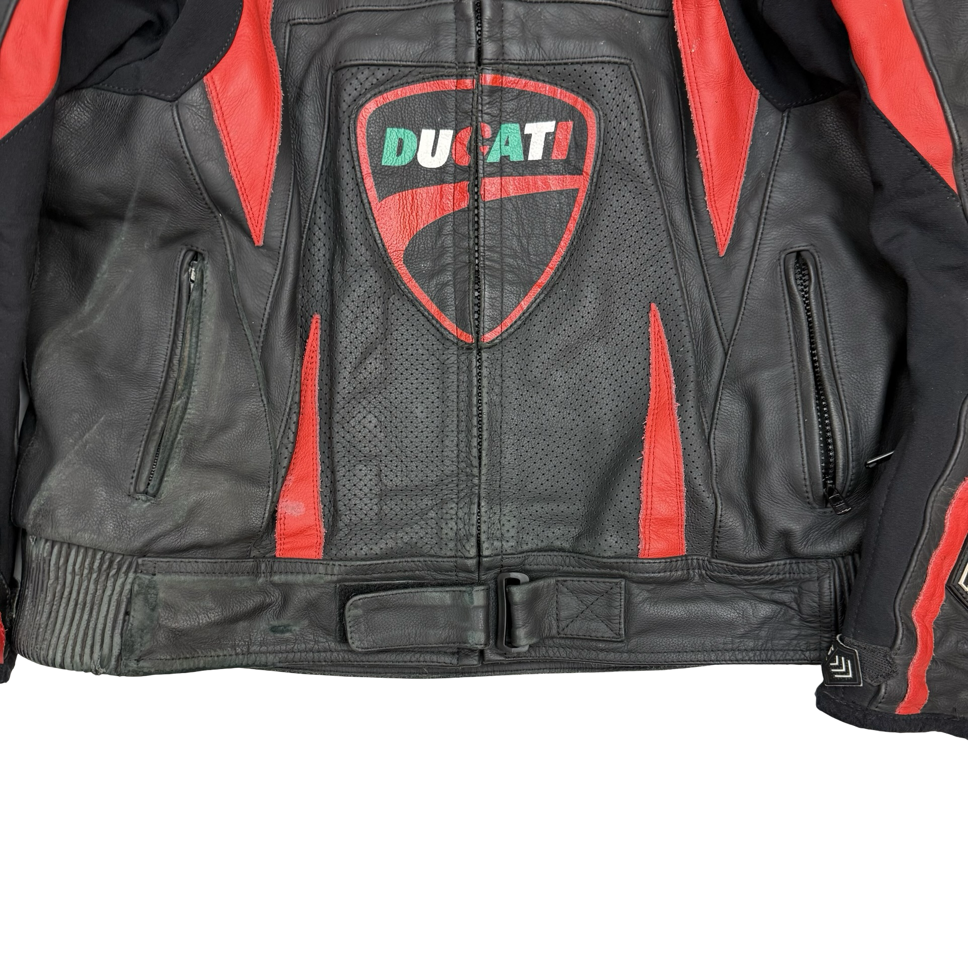 Vintage Ducati Racing Jacket Black/Red