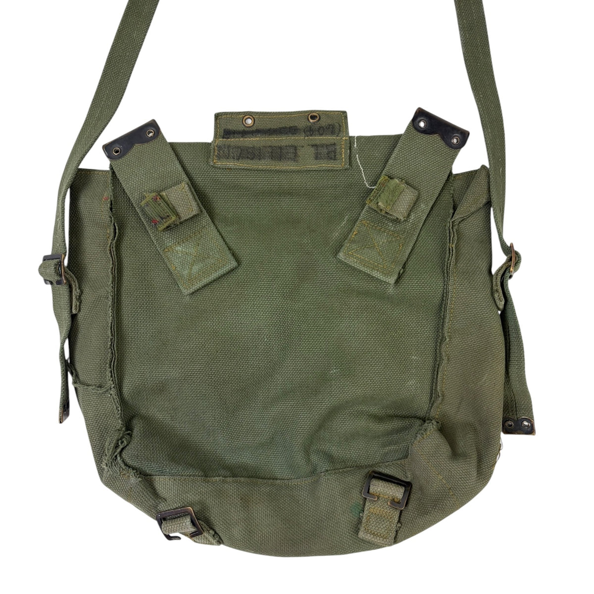 Vintage Military Messenger Bag Green