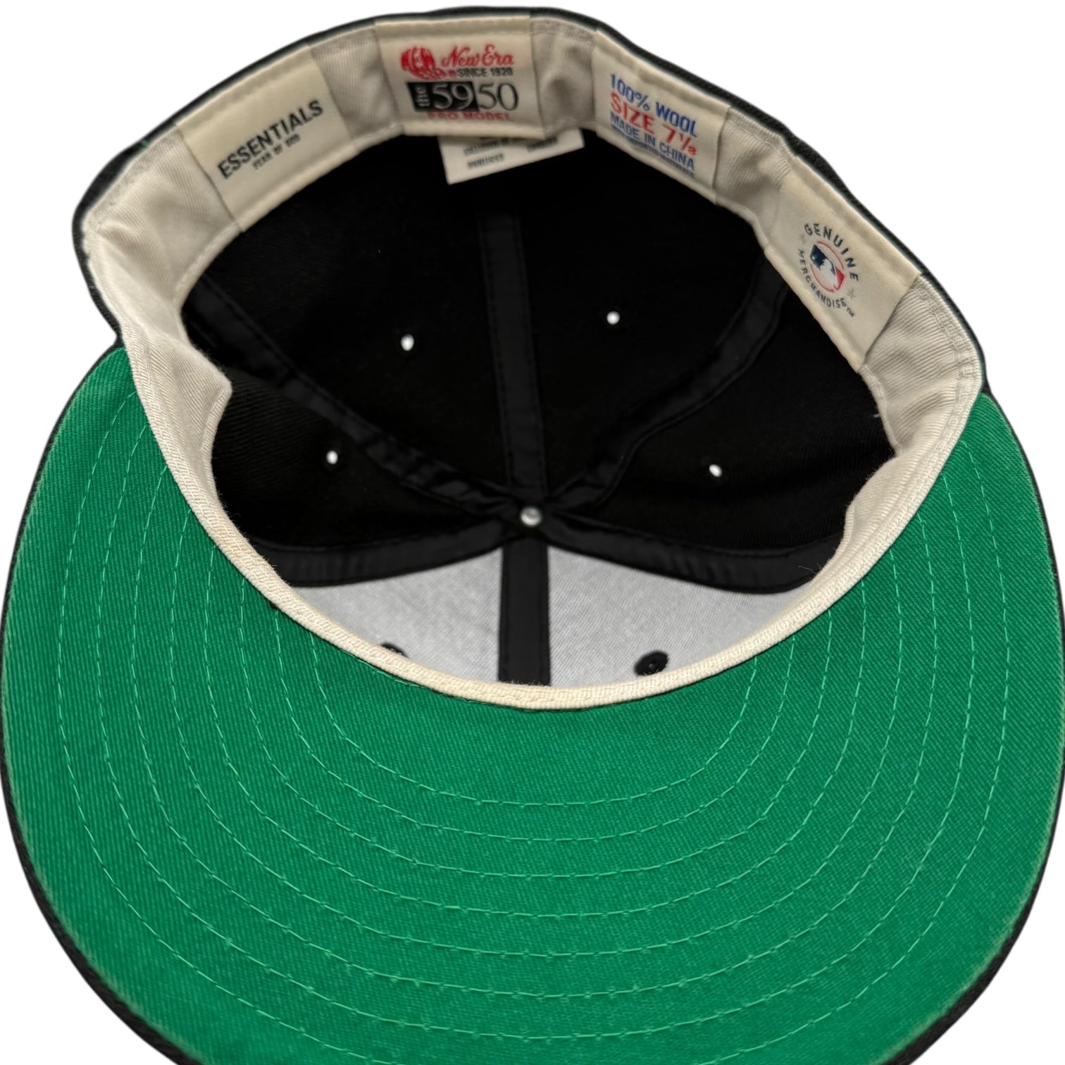 New Era Fear Of God Essentials Fitter Hat Black