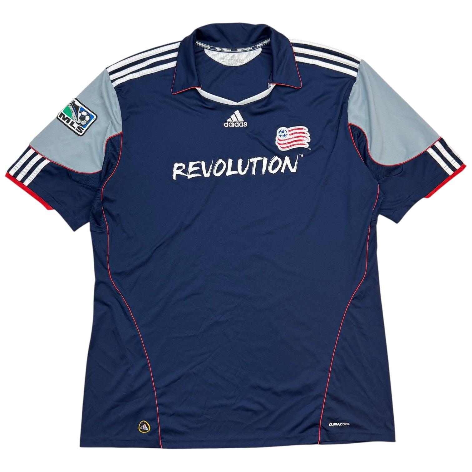 2009 Adidas MLS New England Revolution Jersey Navy Blue