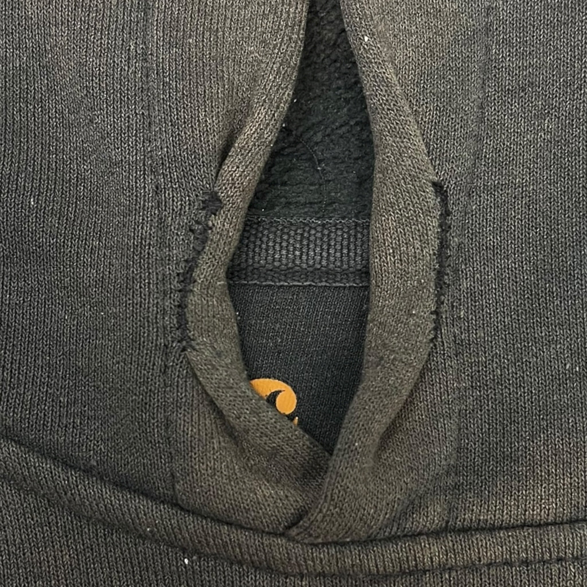 Vintage Carhartt Hooded Sweatshirt Brown